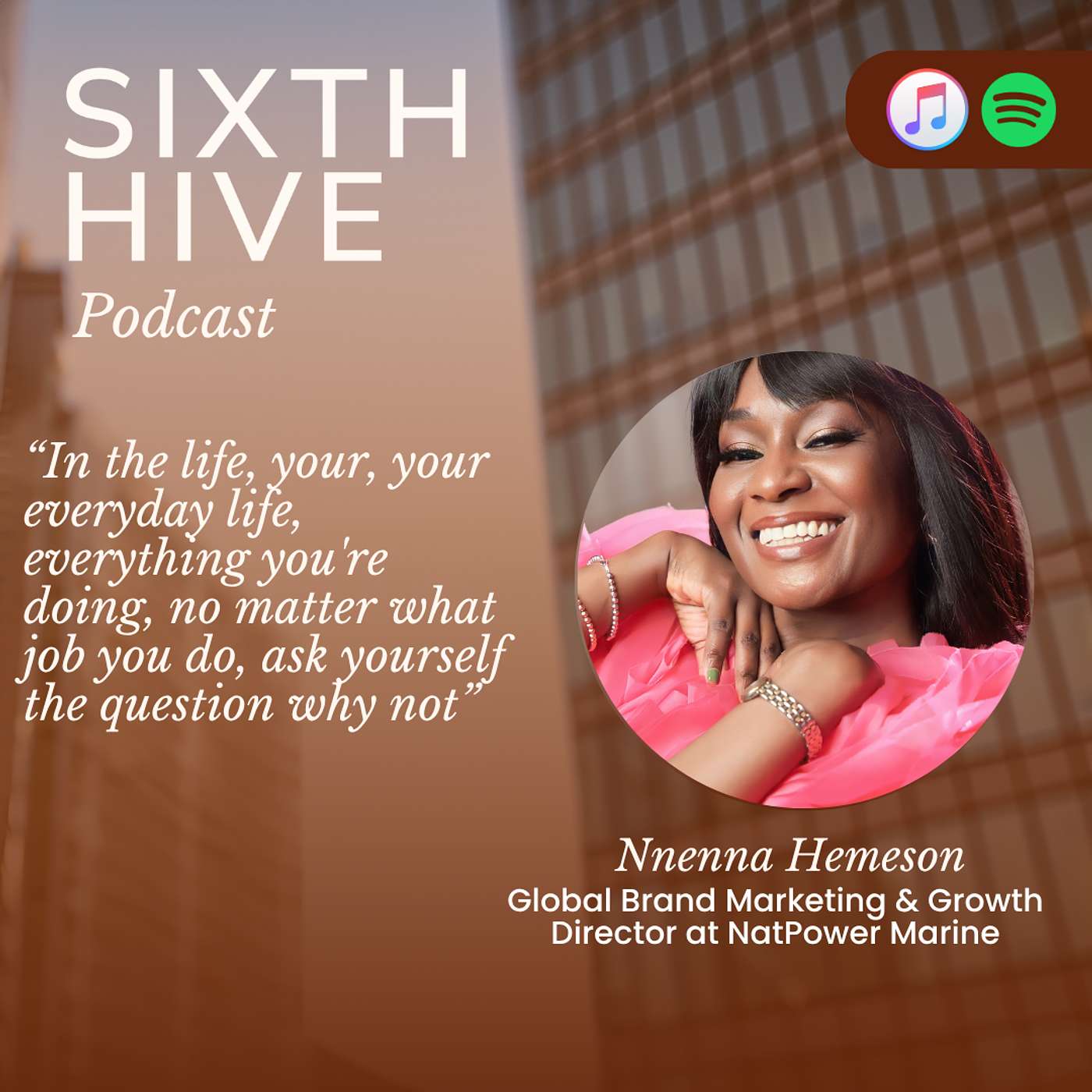 How To Drive Global Sustainability and Creative Marketing - With Nnenna Hemeson episode artwork