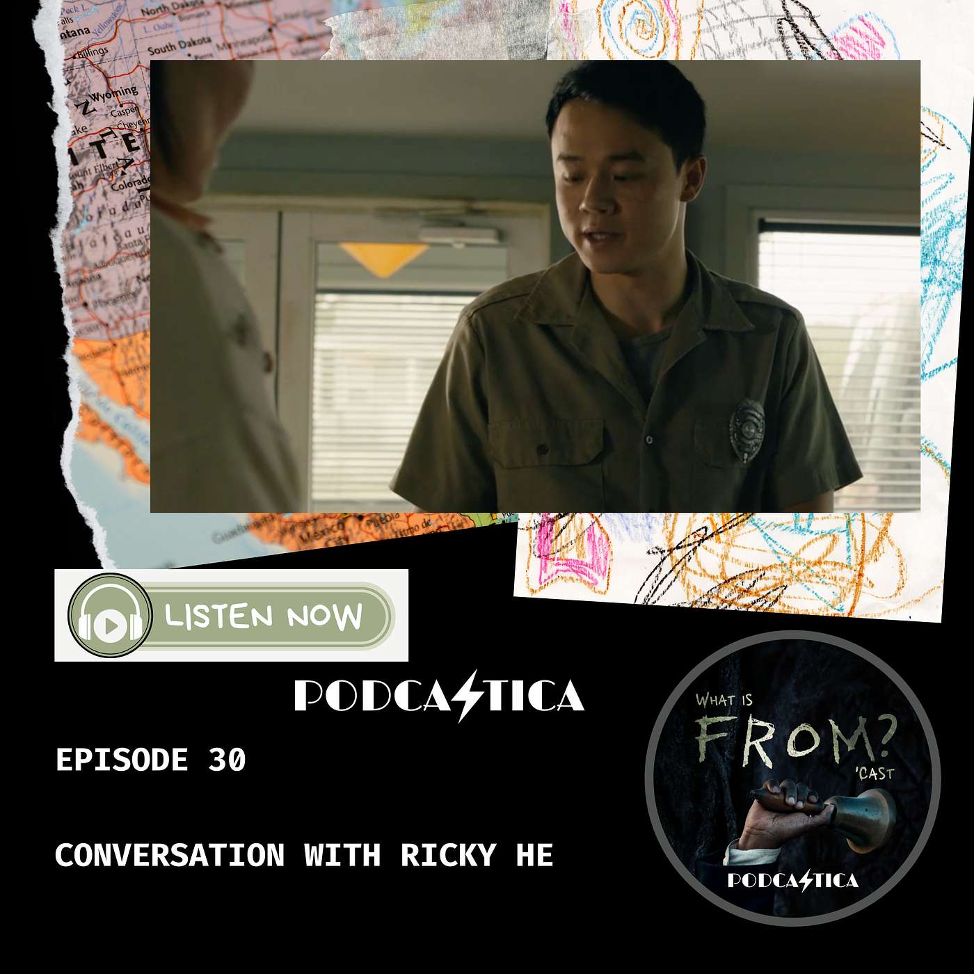 30. Conversation with Ricky He a.k.a Kenny @mgmplus #FROM - podcast episode cover