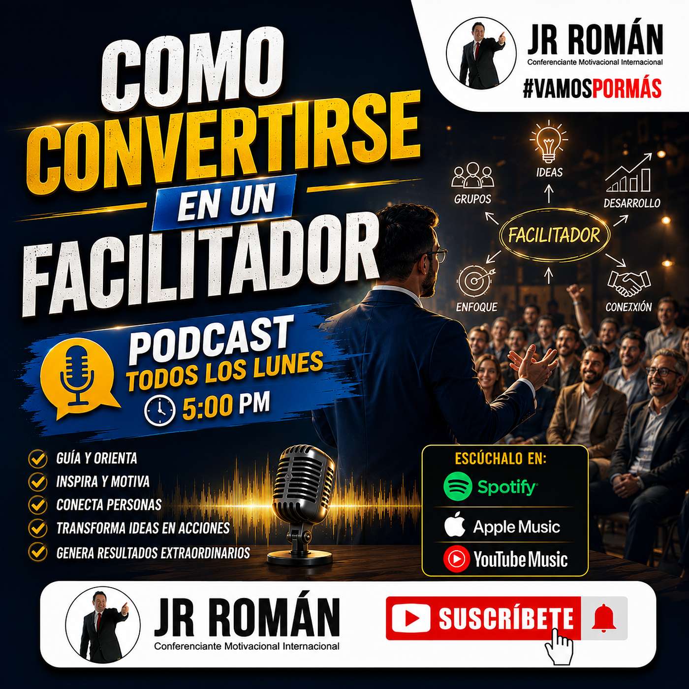 COMO CONVERTIRSE EN UN FACILITADOR - Emprende tu negocio con ÉXITO episode artwork