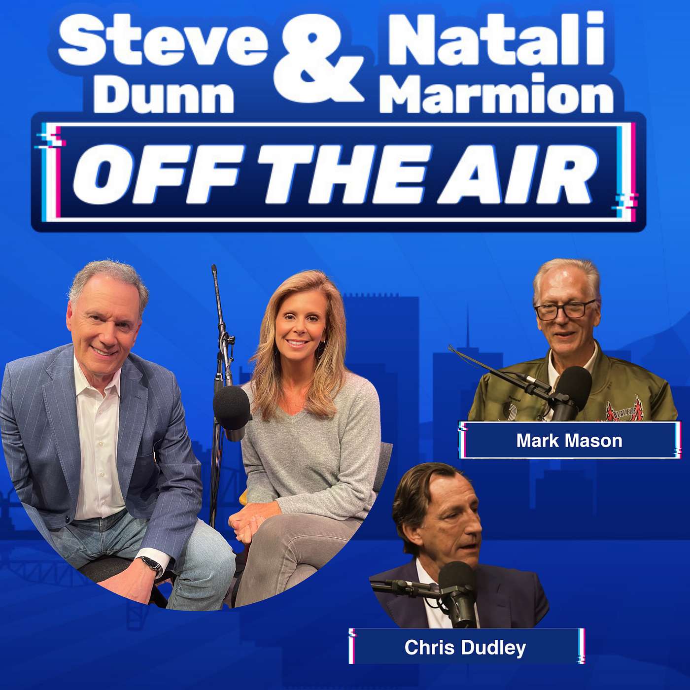 Steve & Natali Off The Air: Chris Dudley & Mark Mason | Future of the Trail Blazers, Moda Center episode artwork