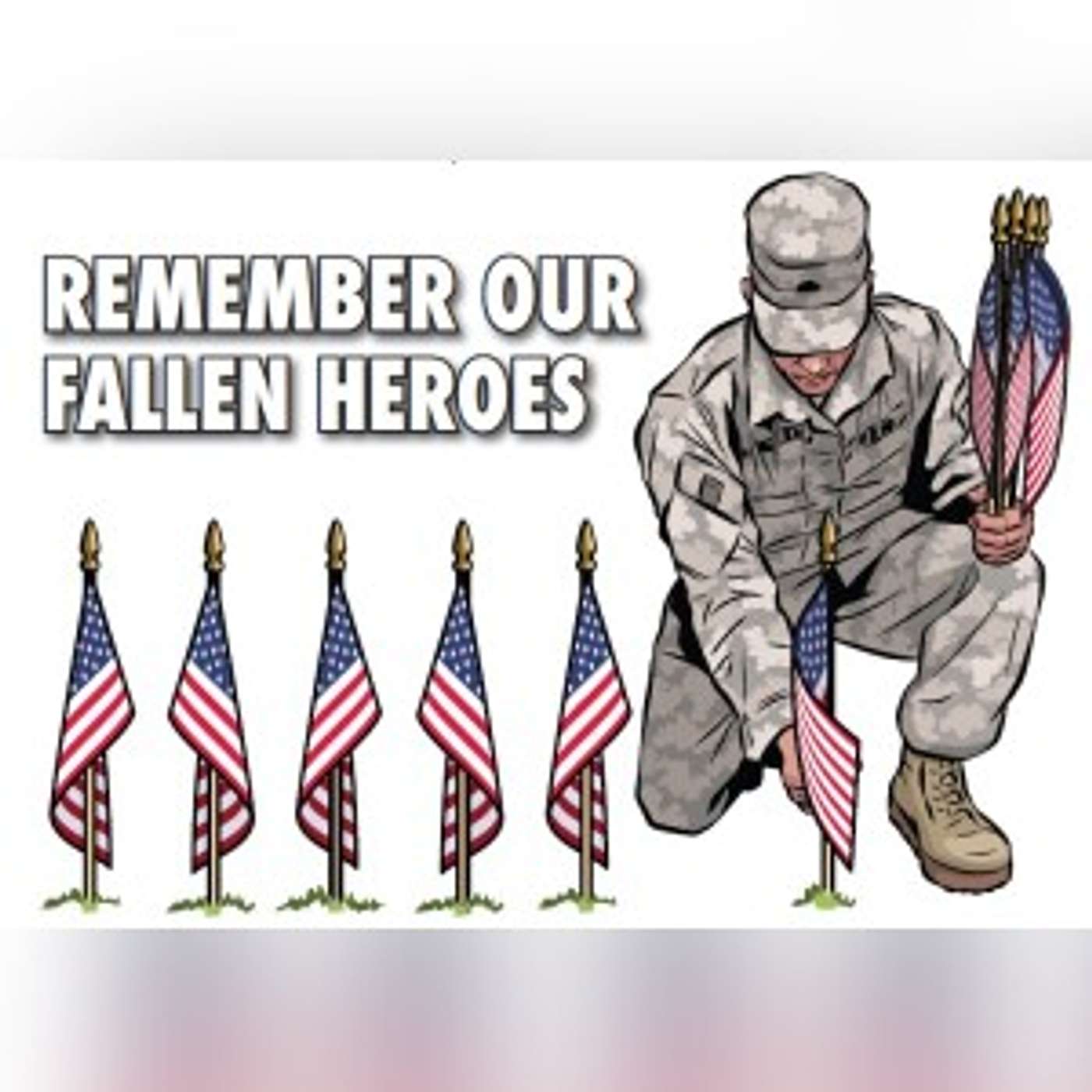 Texas Veterans Commission chair calls for Memorial Day moment of remembrance episode artwork