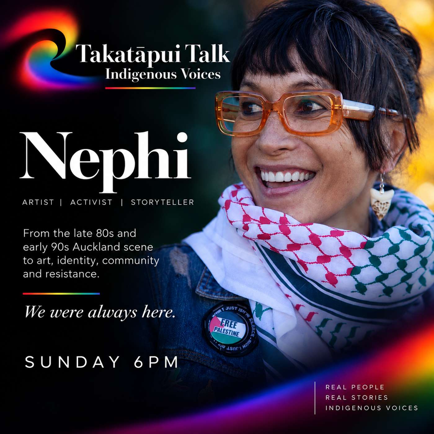 Nephi Takatāpui Talk episode artwork