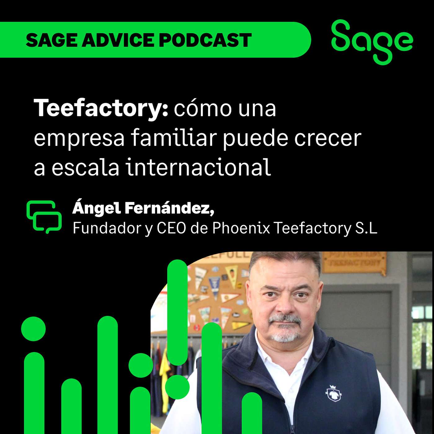 [ENTREVISTA con Ángel Fernández, CEO de Teefactory] Empresa especializada en personalización textil y merchandising corporativo episode artwork