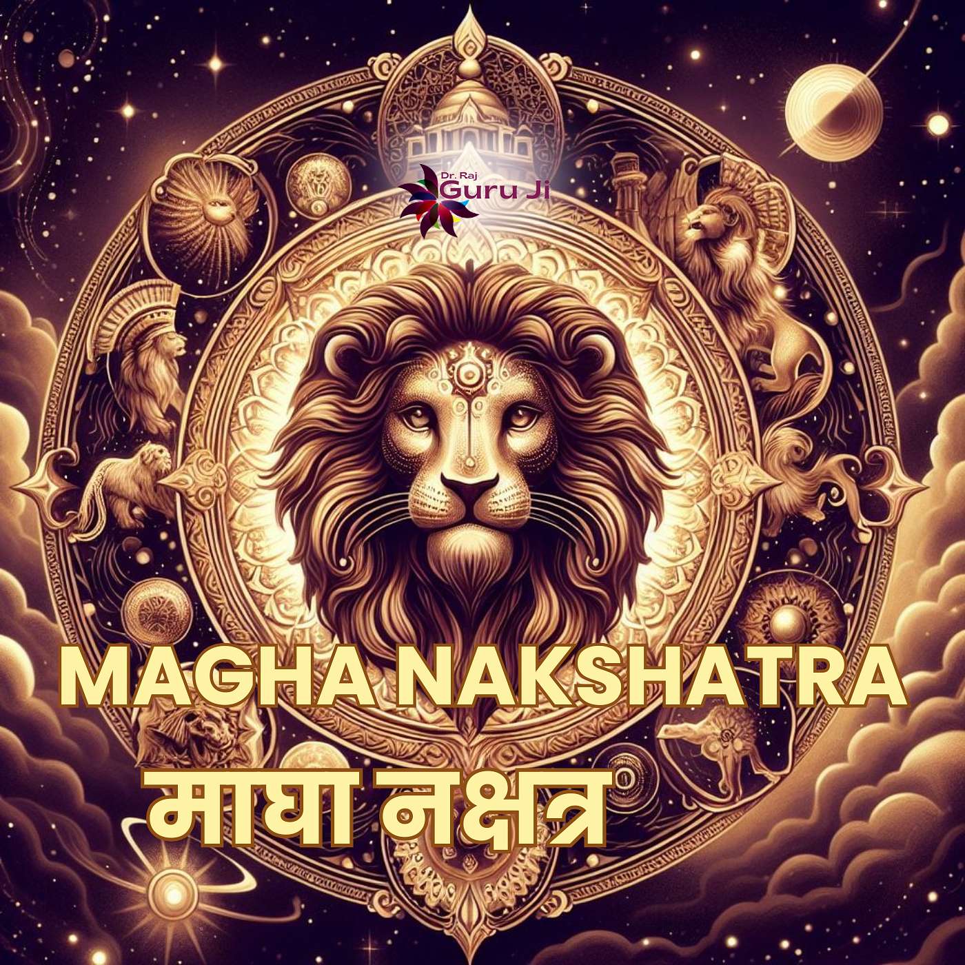 Magha Nakshatra in Vedic astrology represents authority, leadership, and self-reliance.
