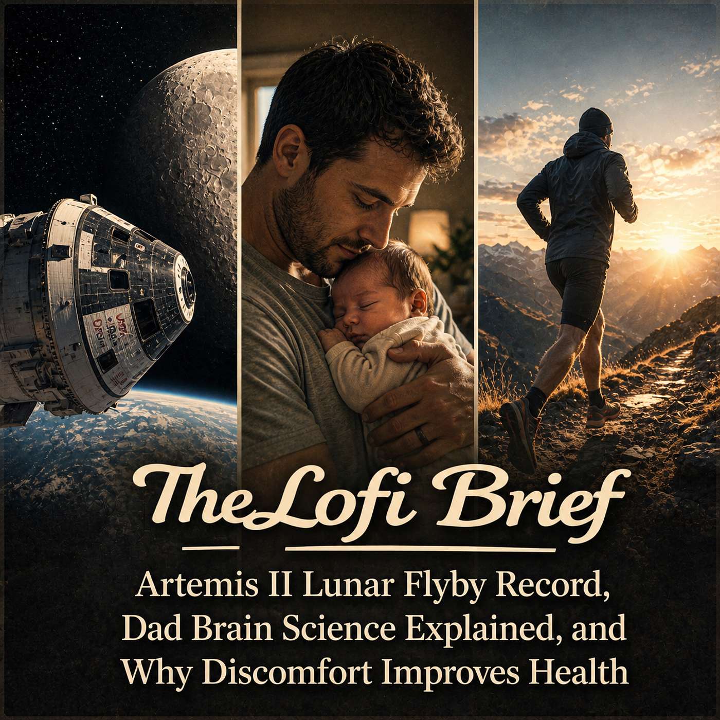Artemis II Lunar Flyby Record, Dad Brain Science Explained, and Why Discomfort Improves Health episode artwork