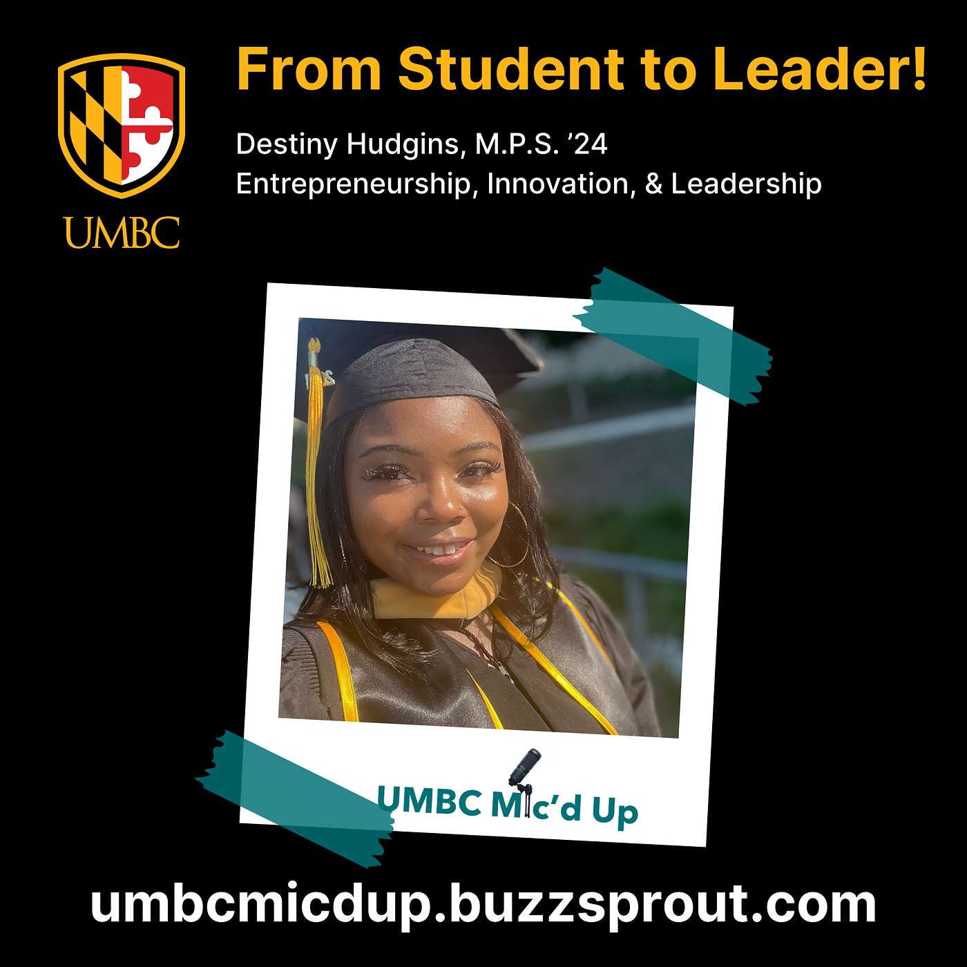 From Finance to Innovation - Destiny’s Journey Through UMBC’s EIL Graduate Program