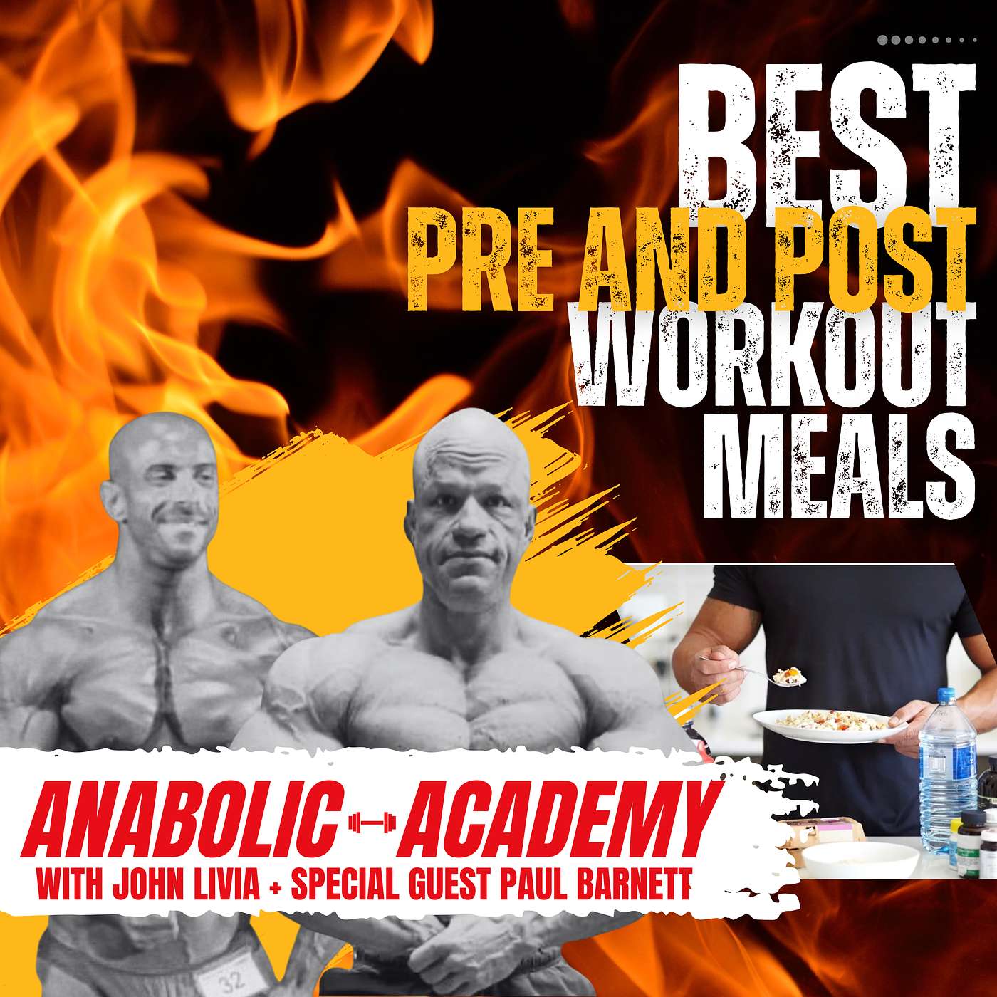 Anabolic Academy with John Livia and Special Guest Paul Barnett: Best Pre and Post Workout Meals