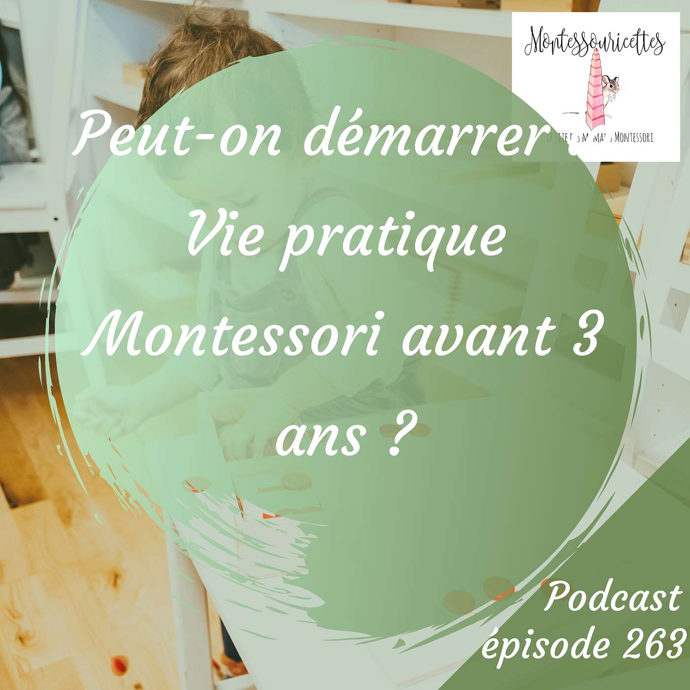 263. Peut-on démarrer la Vie pratique Montessori avant 3 ans ? episode artwork