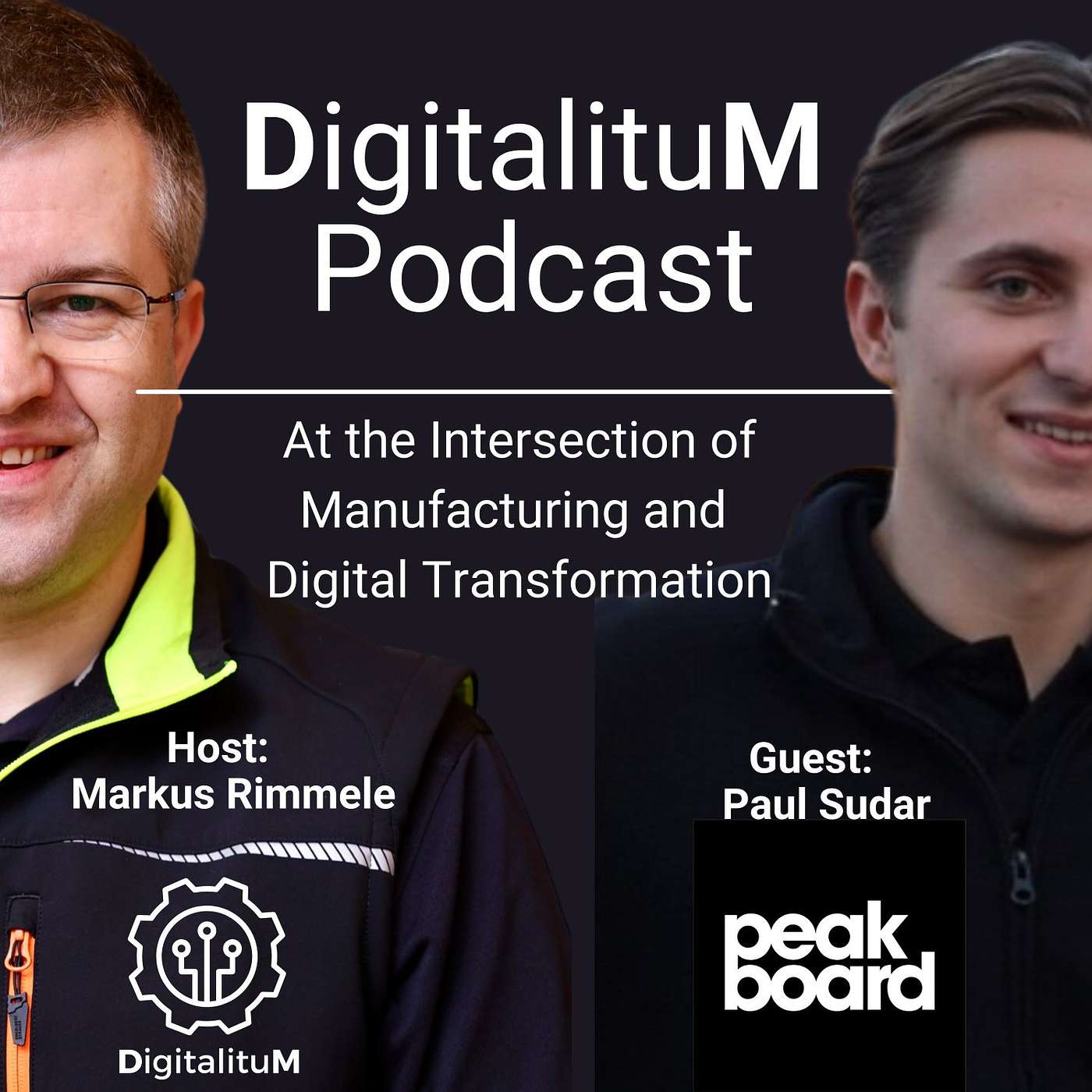 DigitalituM Podcast Episode 1 - Paul Sudar with Peakboard Americas - Dashboarding shopfloor data