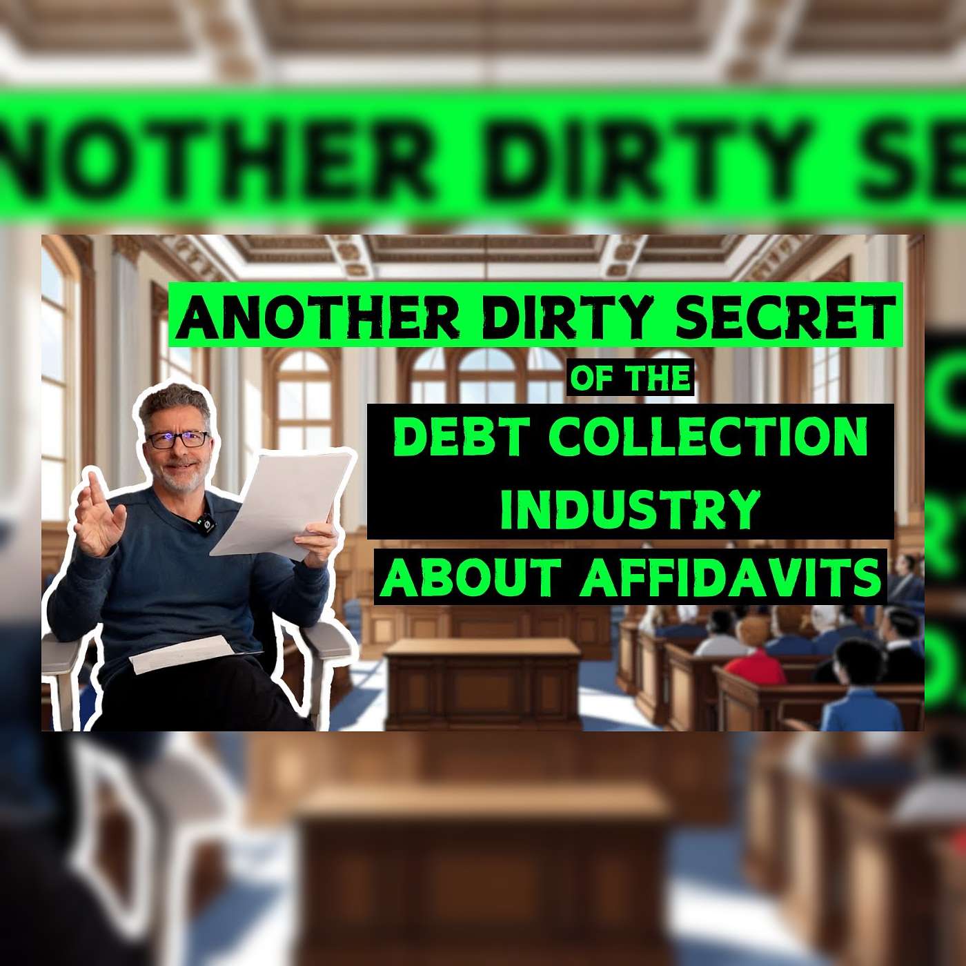 Another Dirty Secret of the Debt Collection Industry about Affidavits
