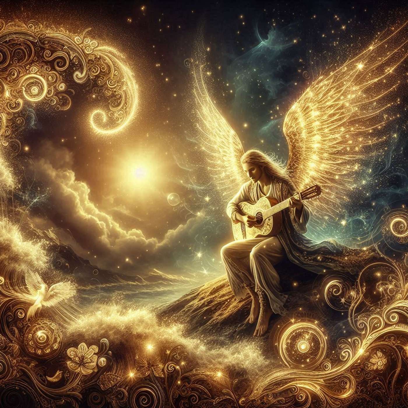 STE-078  C74cT78N Have Mercy On Me That I May Sleep guitar sketch fxmx second half of t77 fx Nicholas Mazzio Lauren Mazzio The Rain