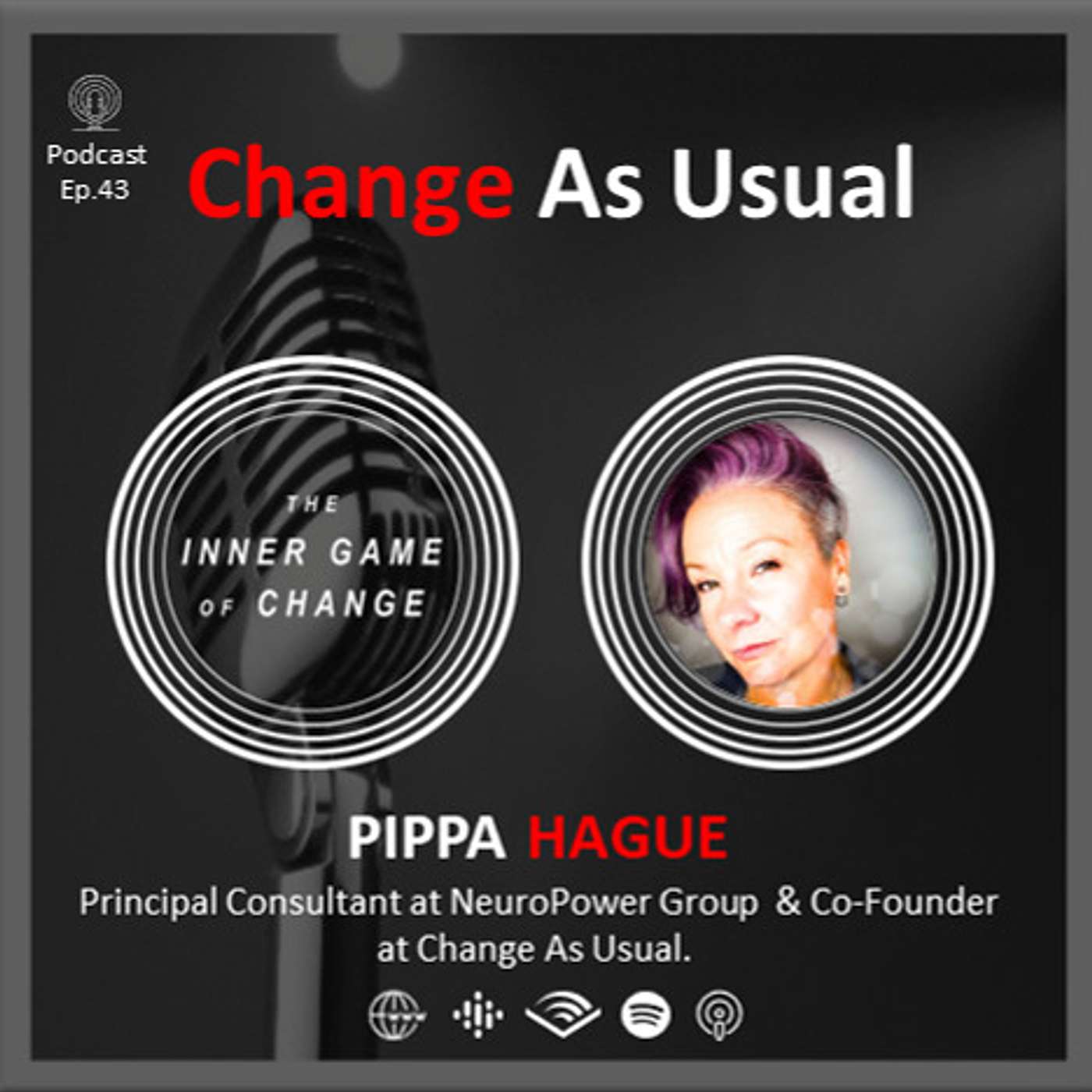E43 - Change As Usual - Podcast with Pippa Hague thumbnail