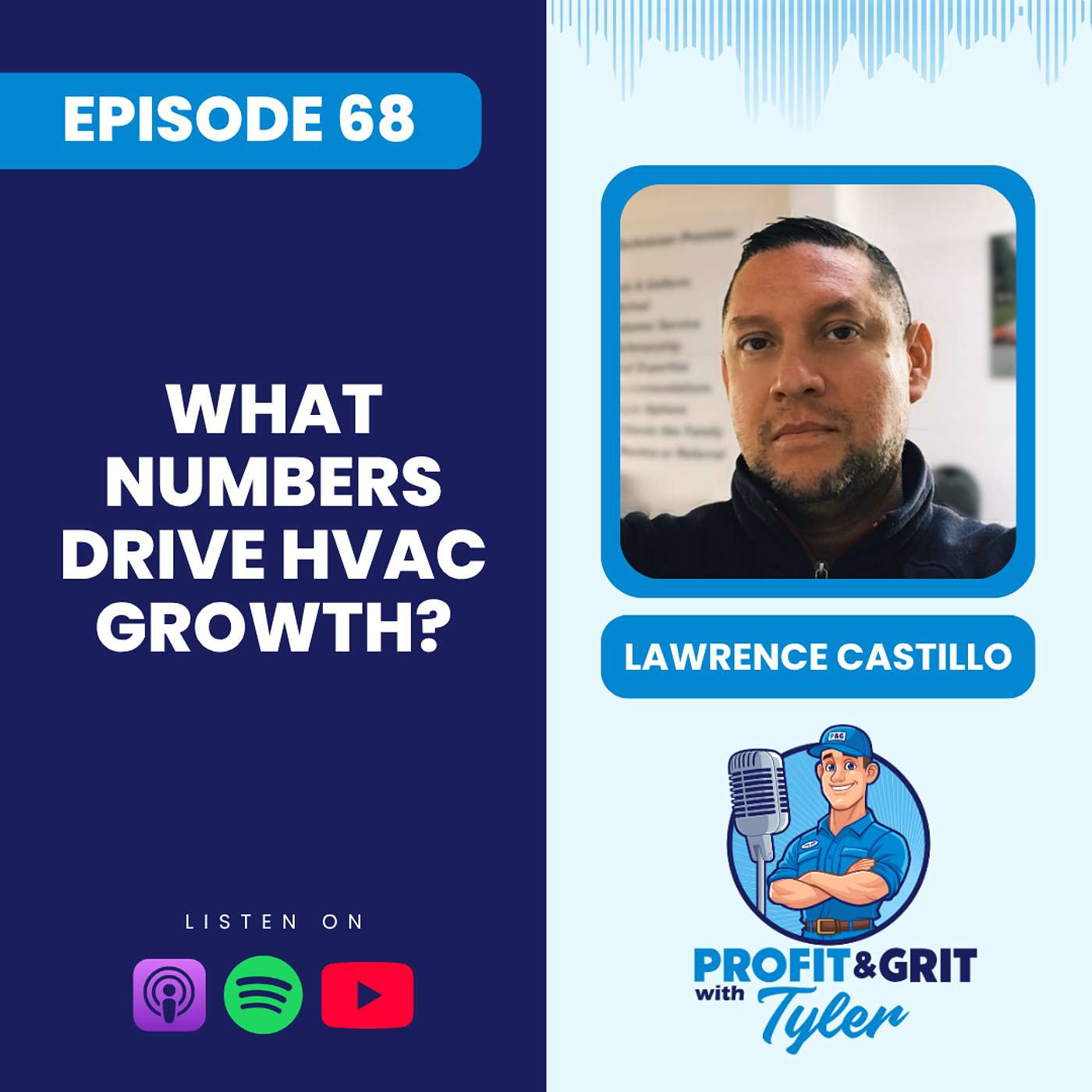 What Numbers Drive HVAC Growth? - Lawrence Castillo episode artwork