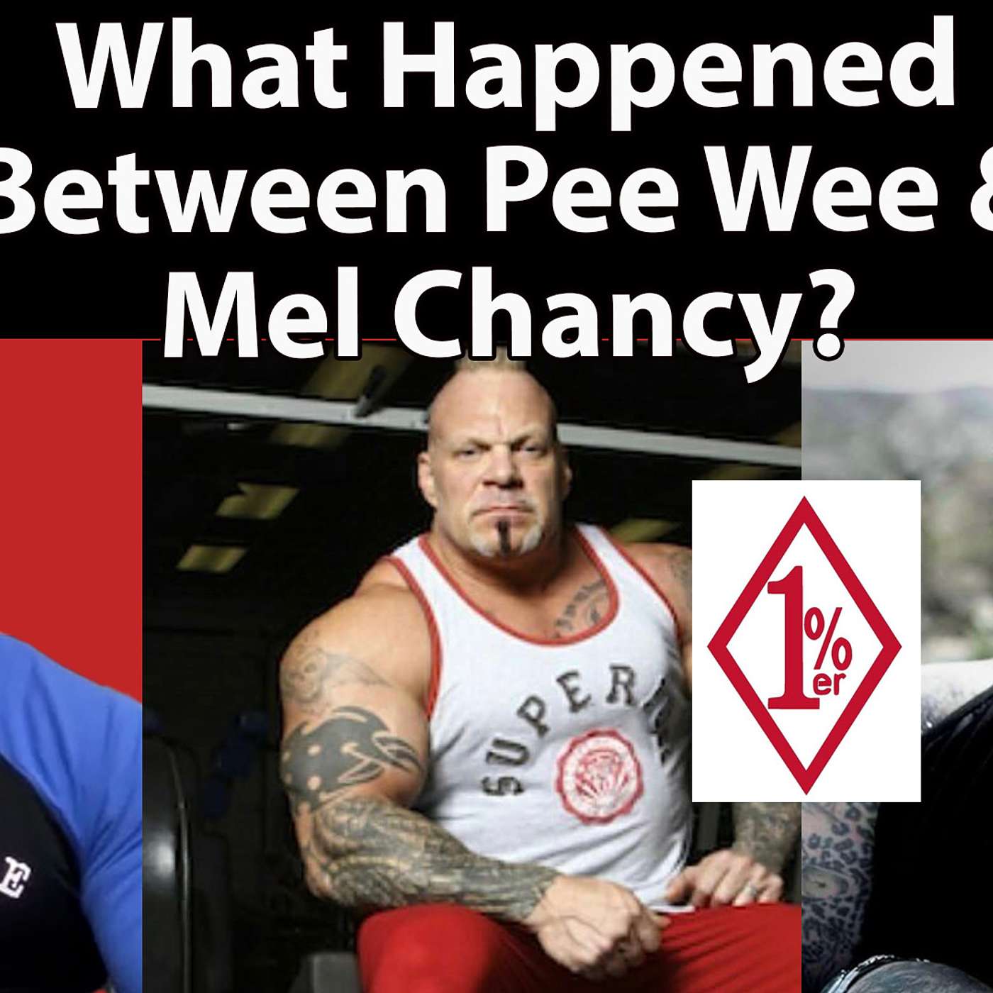 Ex-HELLS ANGELS President, Charles "PEE WEE" Goldsmith on MEL CHANCY #Outlaws #harleydavidson episode artwork