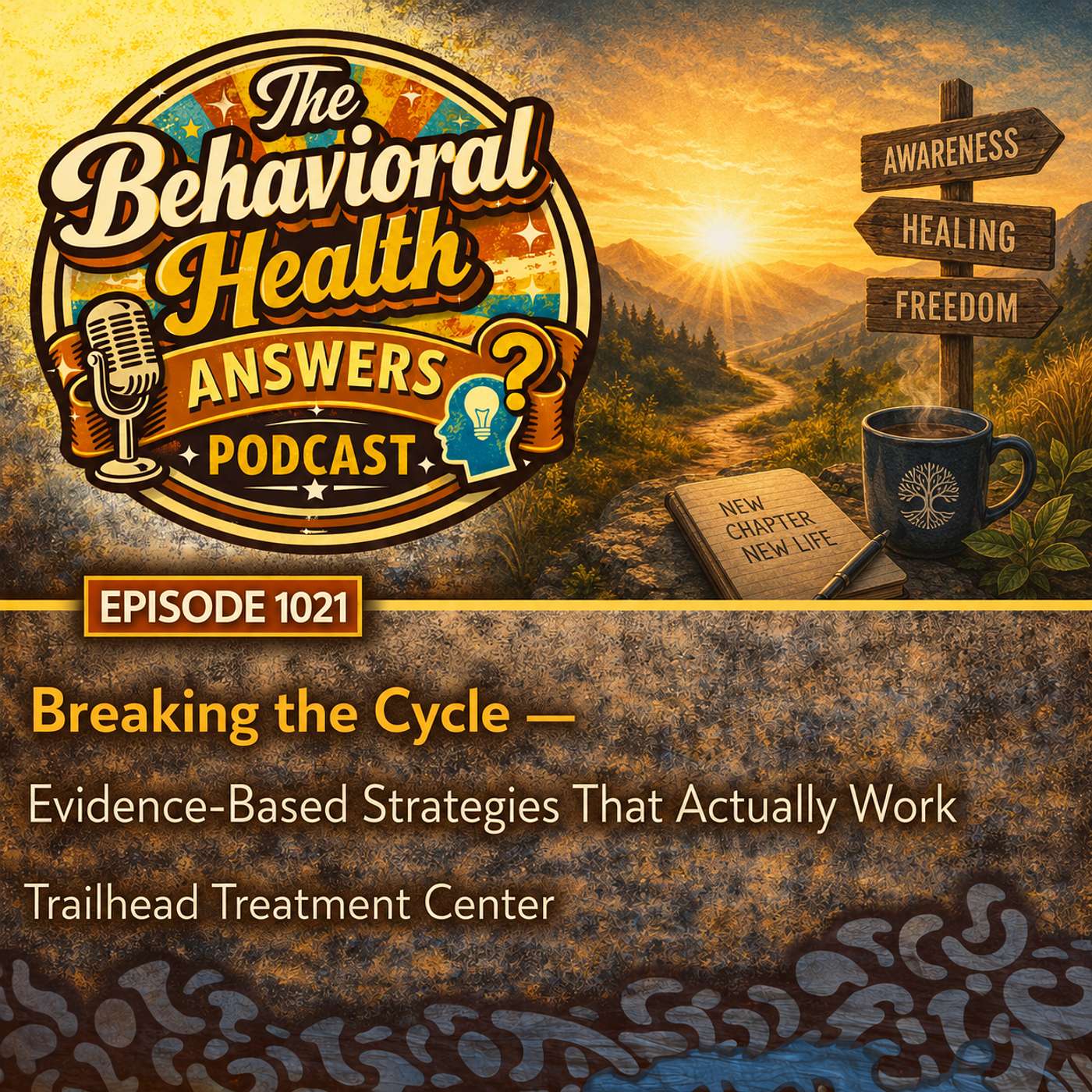 Episode 1021: Breaking the Cycle - Evidence-Based Strategies That Actually Work | Trailhead Treatment Center episode artwork