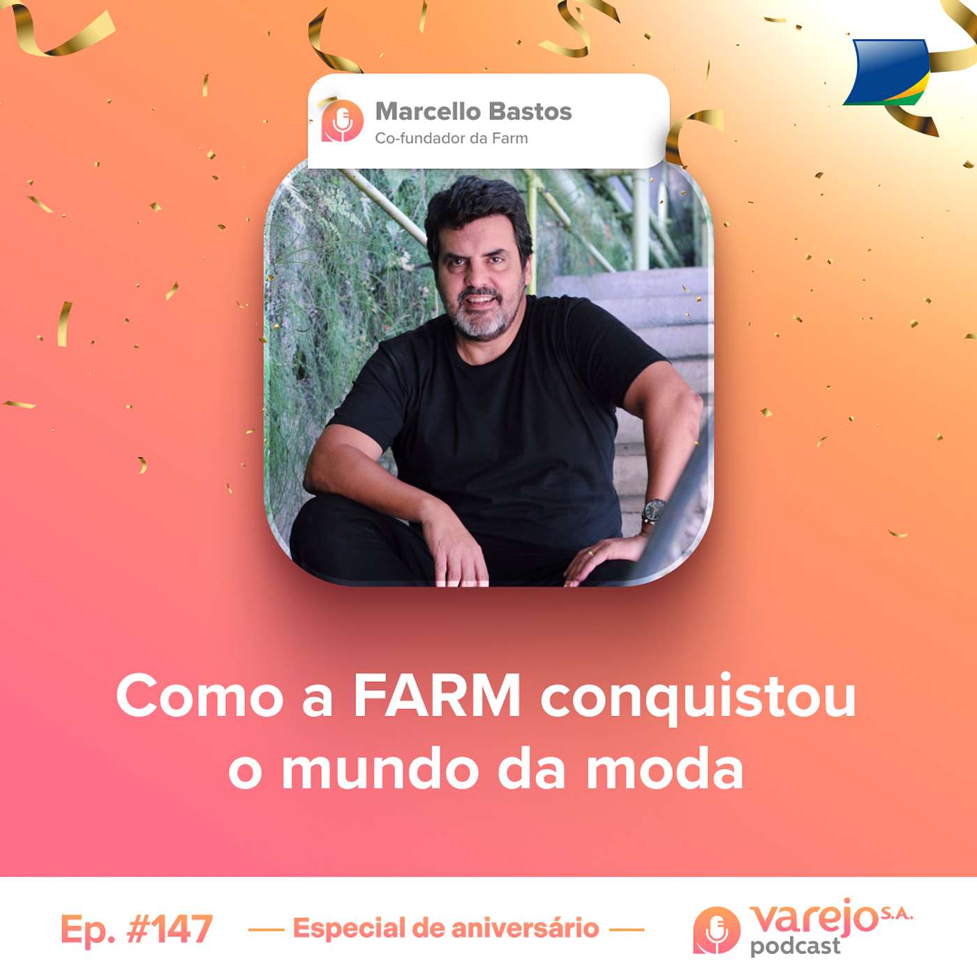 Especial de aniversário – Como a FARM conquistou o mundo da moda, com Marcello Bastos | #147