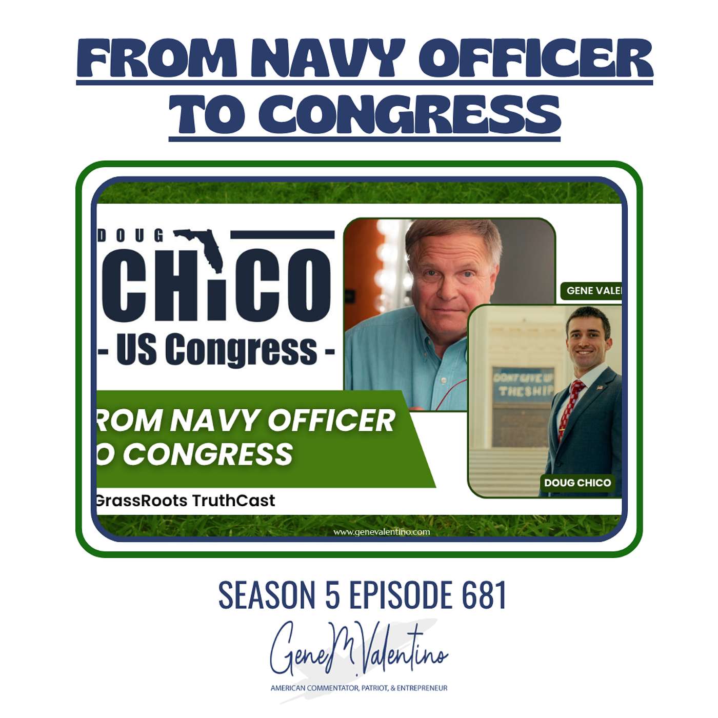 Navy Veteran Runs for Congress 🚨 Mass Deportations & Digital Rights | Doug Chico episode artwork