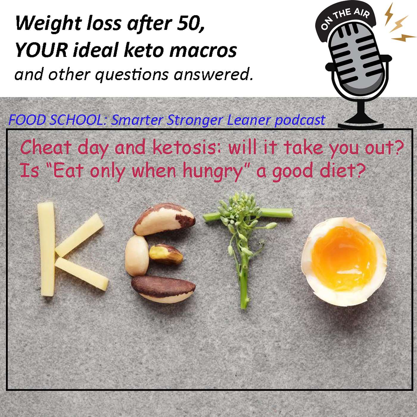 Weight loss after 50, YOUR ideal keto macros and other questions answered.