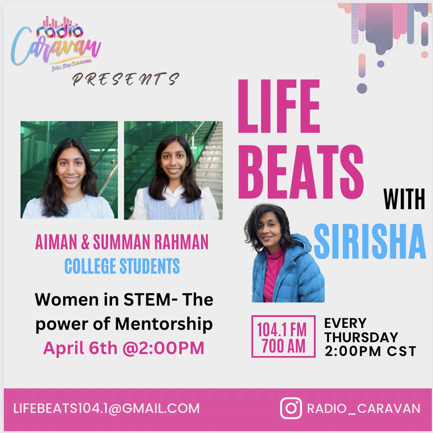Empowering Women in STEM: The Power of Mentors and Connections- Aiman & Summan Rahman Empowering Women in STEM: The Power of Mentors and Connections- Aiman & Summan Rahman