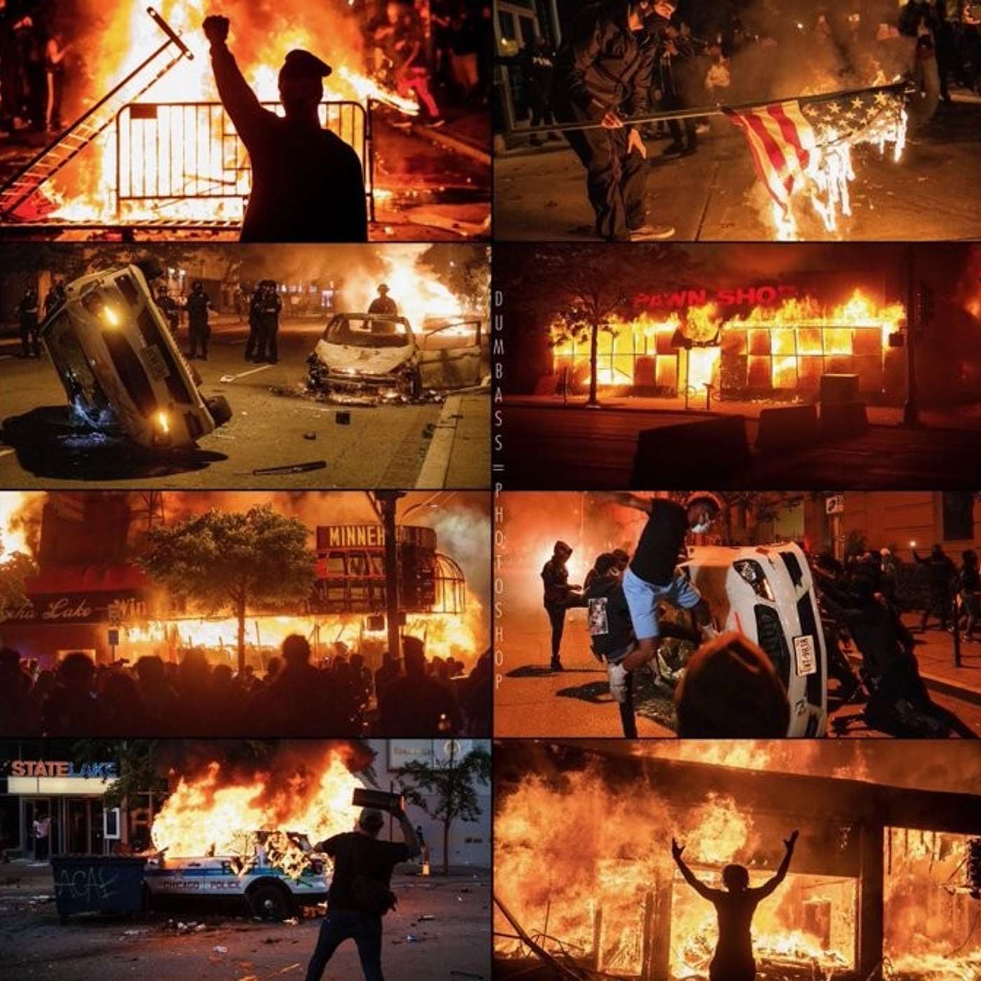 Voting against Democrat hate and violence