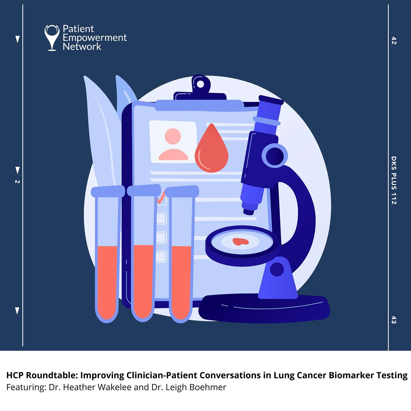 HCP Roundtable: Improving Clinician-Patient Conversations in Lung Cancer Biomarker Testing episode artwork