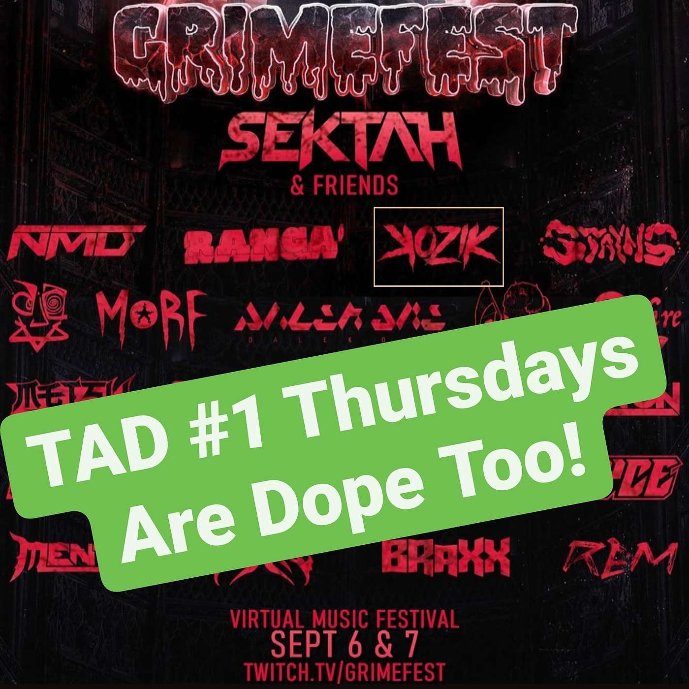 TAD #1 Thursdays Are Dope Too!!!