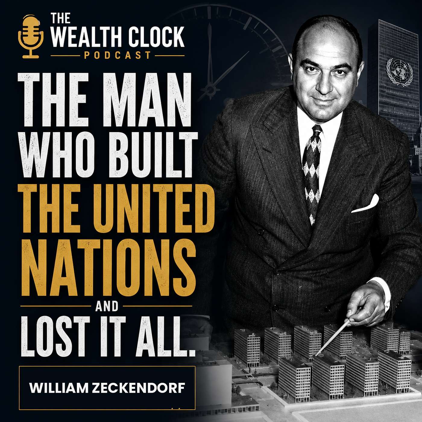 The Man Who Built the United Nations and Lost It All: The William Zeckendorf Story episode artwork
