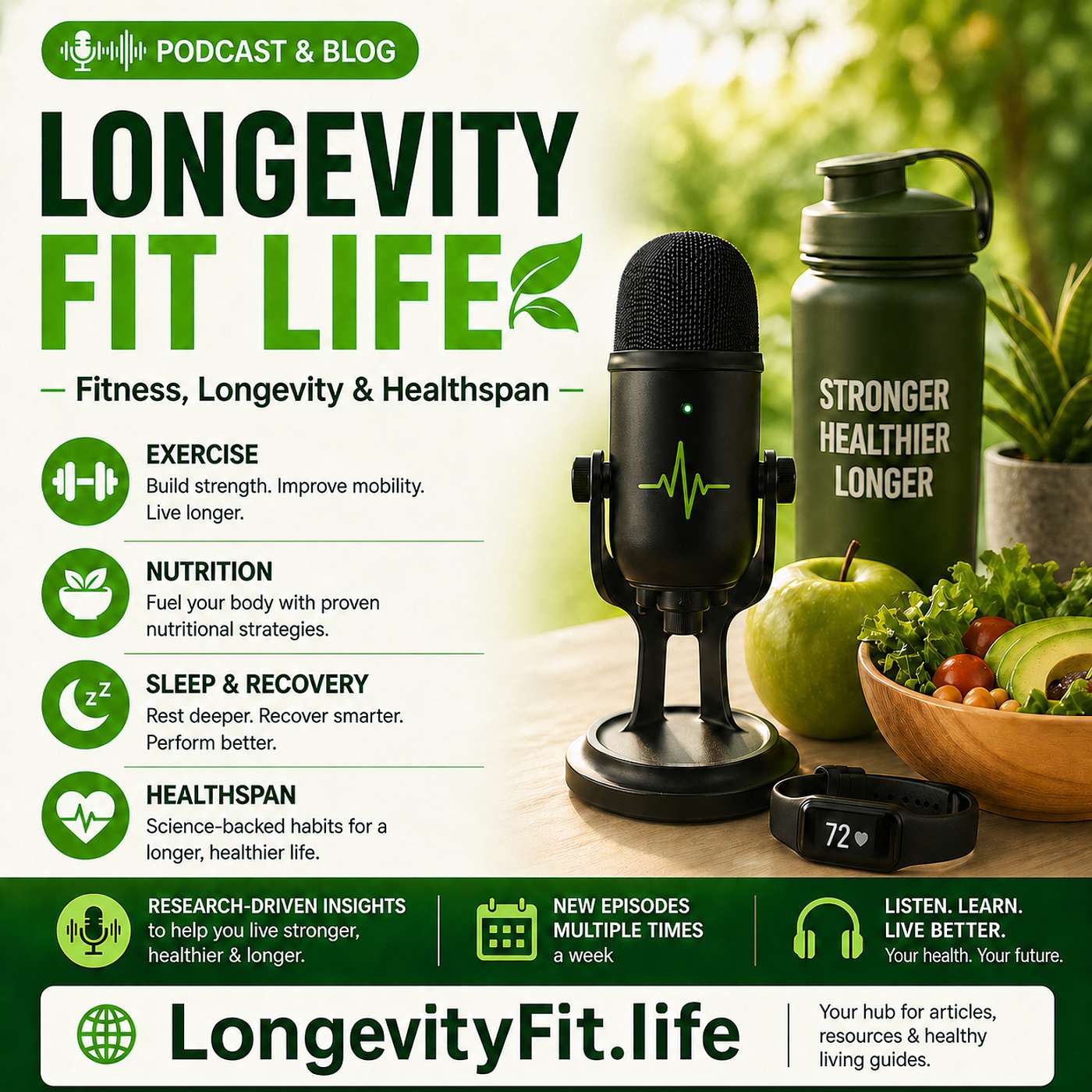 Longevity Fit Life: Fitness, Longevity & Healthspan