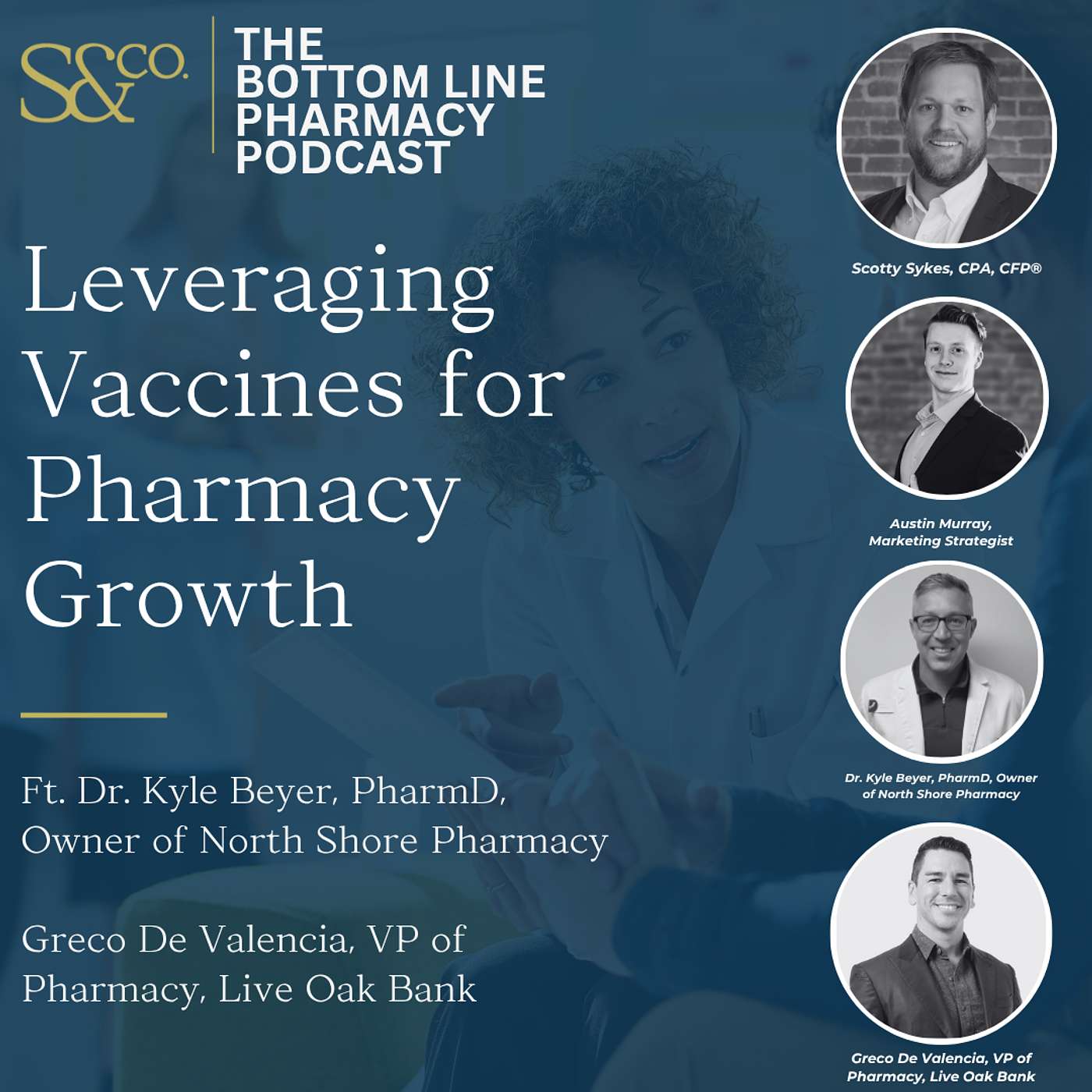 Leveraging Vaccines for Pharmacy Growth with Kyle Beyer, PharmD and Greco De Valencia, Live Oak Bank