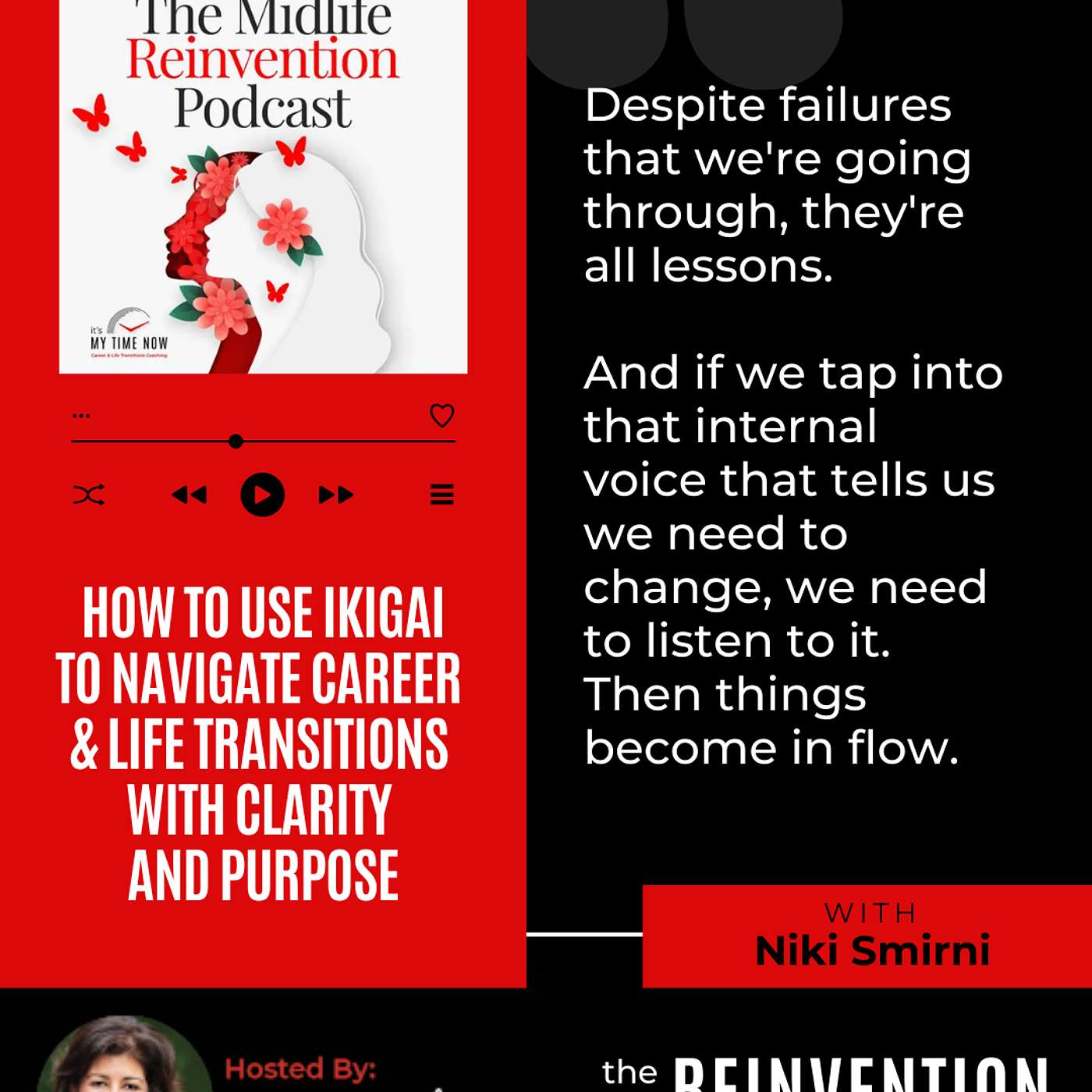 #191: How To Use Ikigai To Navigate Career & Life Transitions With Clarity and Purpose, With Niki Smirni