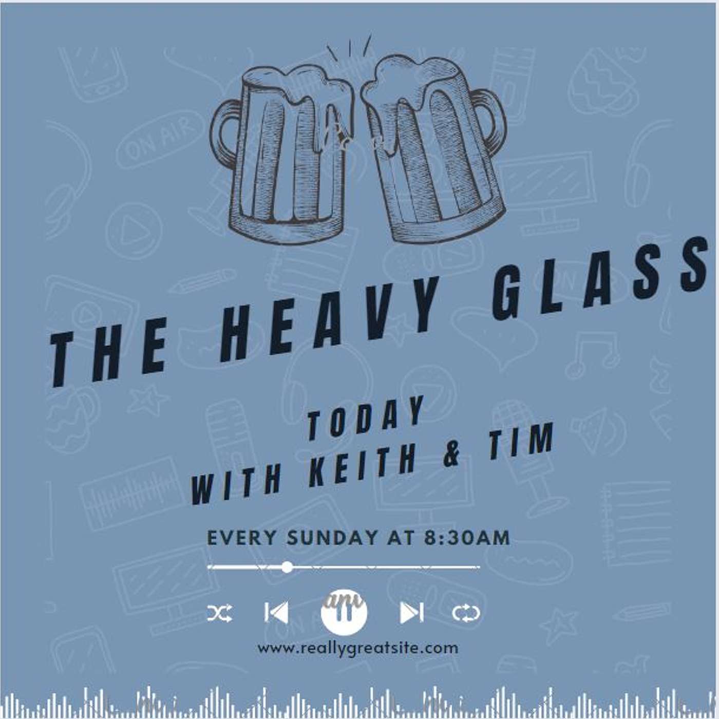 The Heavy Glass podcast artwork
