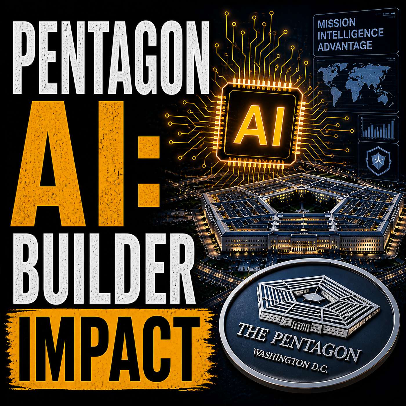 Pentagon AI, OpenAI Cyber, Inference Cuts: Builder Impact episode artwork