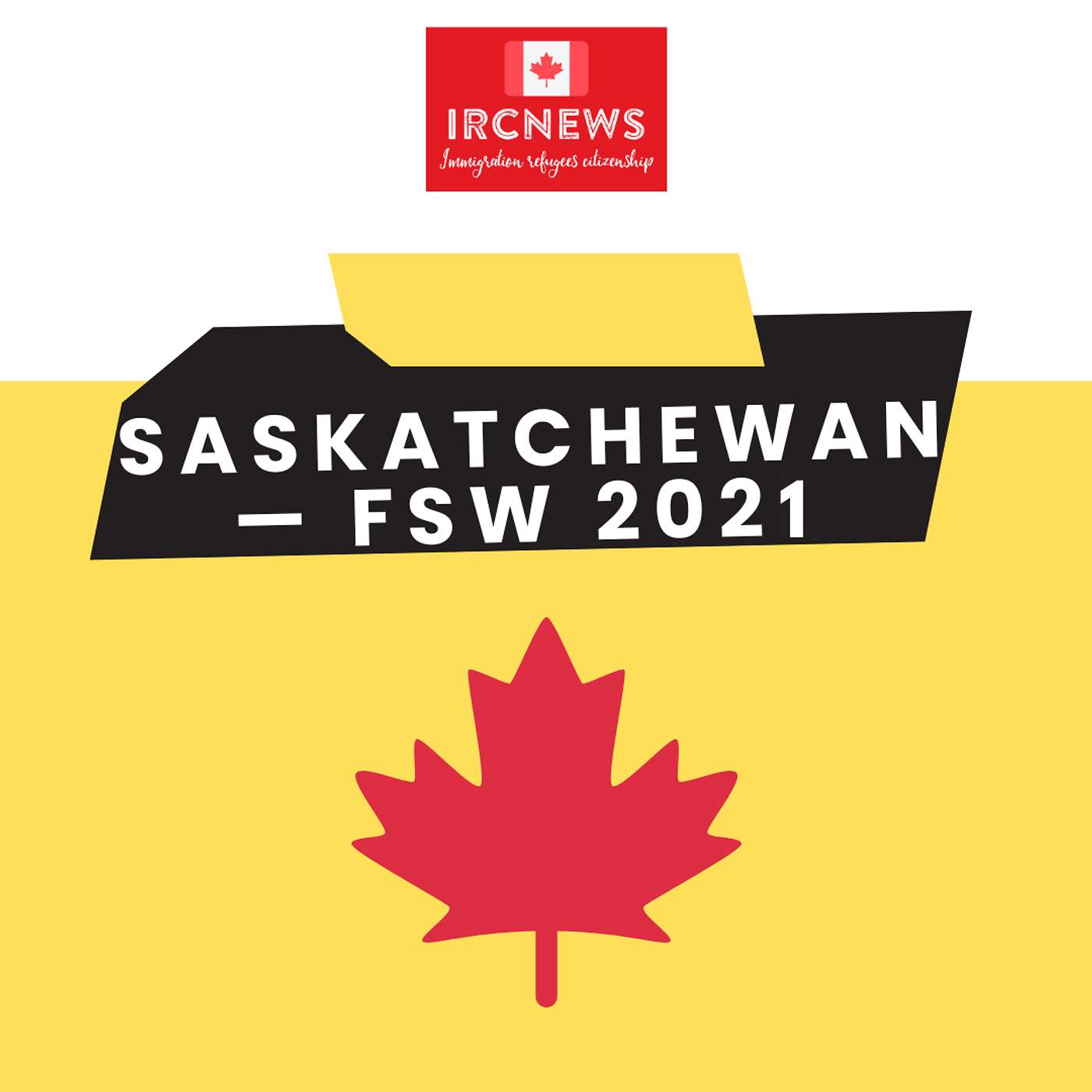 Canada Immigration Total FSW Express Entry Candidate selection for the province of Saskatchewan in 2021