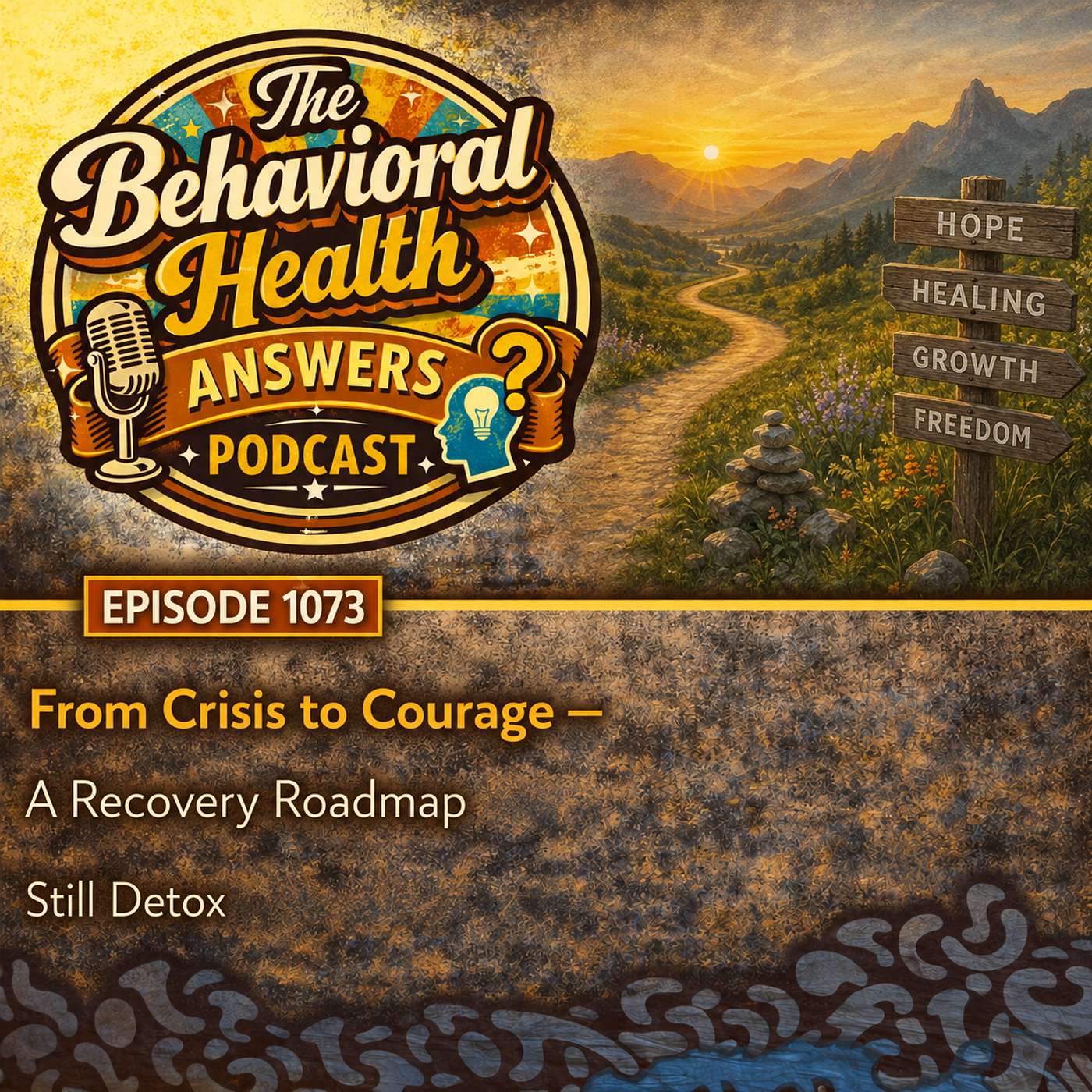 Episode 1073: From Crisis to Courage - A Recovery Roadmap | Still Detox episode artwork