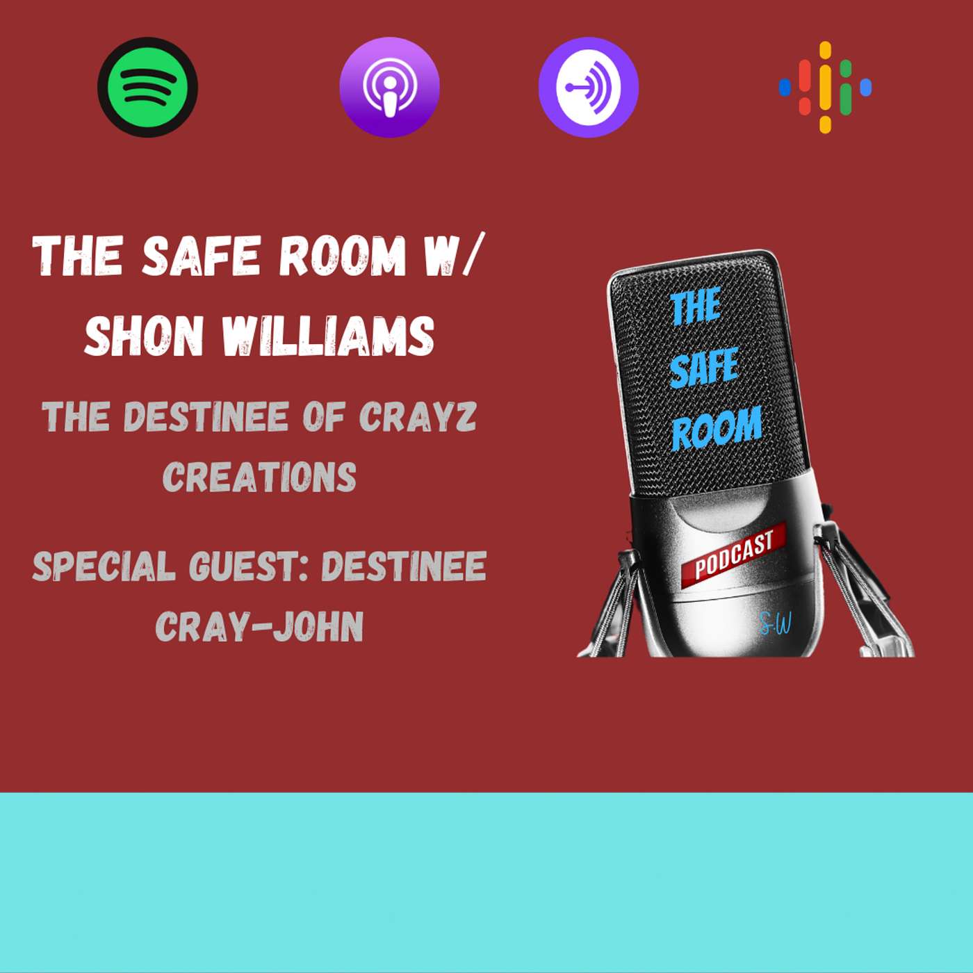 The Destinee of Crayz Creations | The Safe Room w/ Special Guest Destinee Cray-John episode artwork