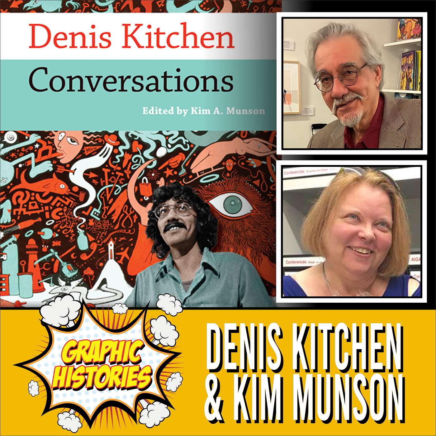 Episode 158: Denis Kitchen & Kim Munson episode artwork