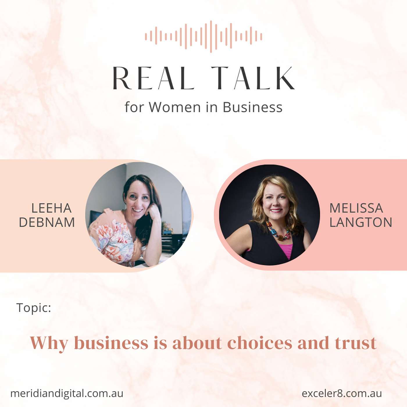 S2. E8 - Interview Melissa Langton - Why business is about choices and trust S2. E8 - Interview Melissa Langton - Why business is about choices and trust