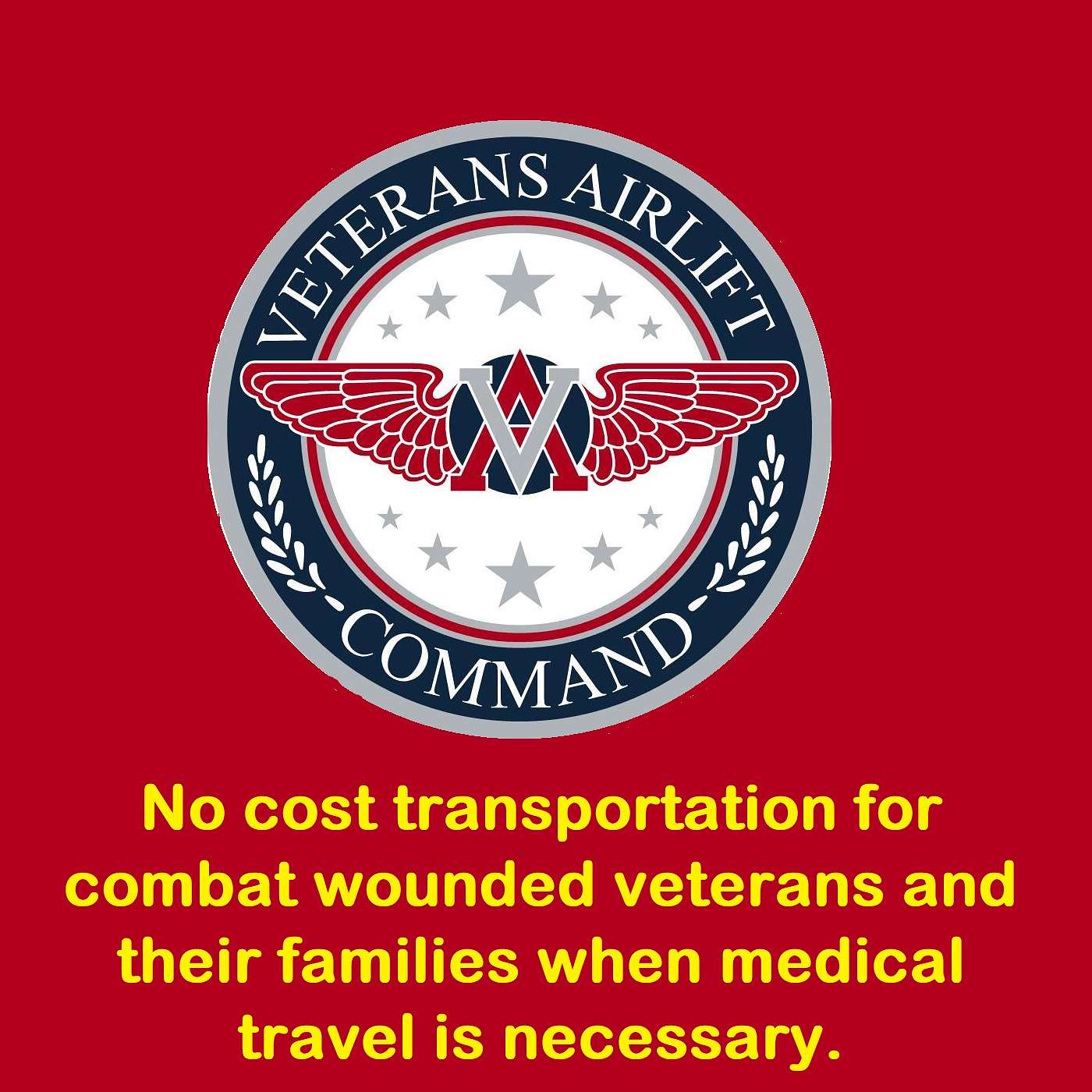 Thousands of volunteer pilots and organizations with airplanes are available at no cost to fly wounded veterans and their families to treatments.