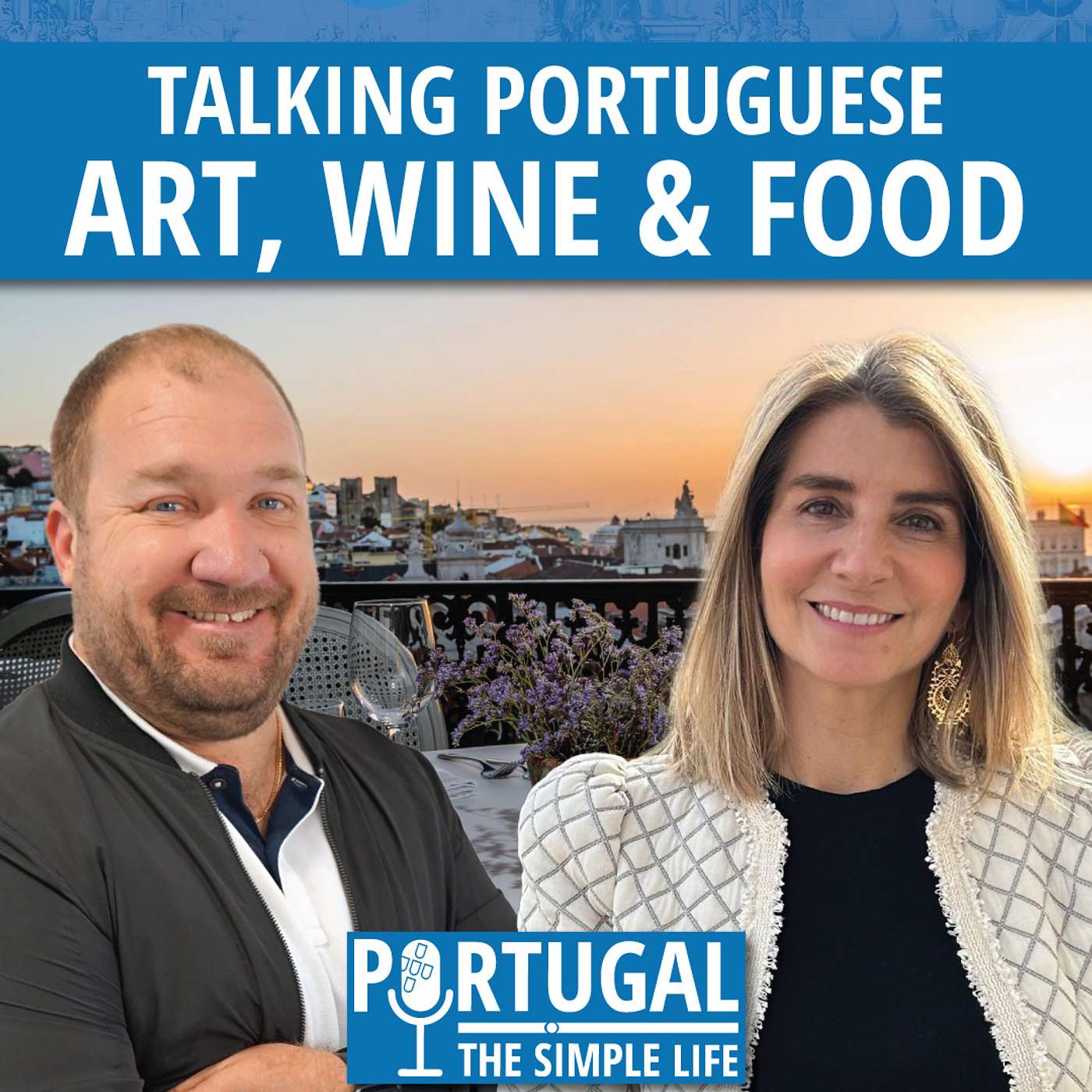 Talking Portuguese art, wine & food