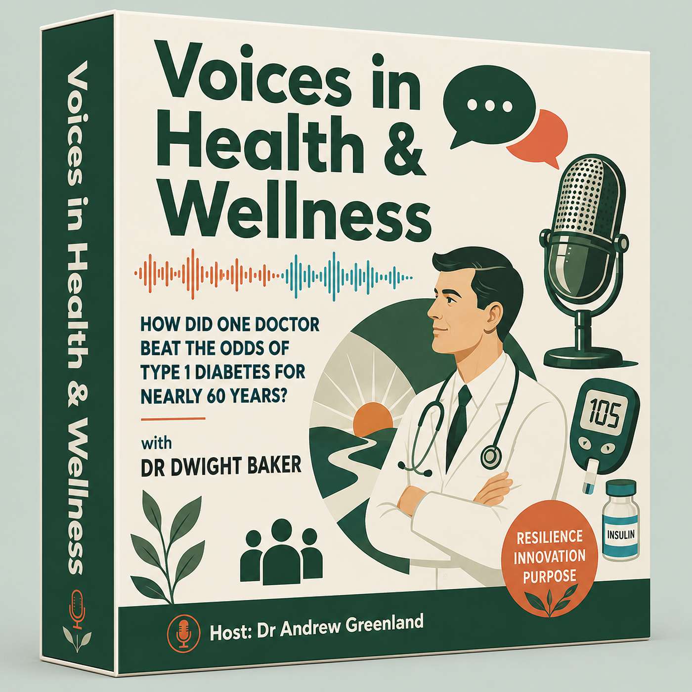 How Did One Doctor Beat the Odds of Type 1 Diabetes for Nearly 60 Years? - with Dr Dwight Baker episode artwork
