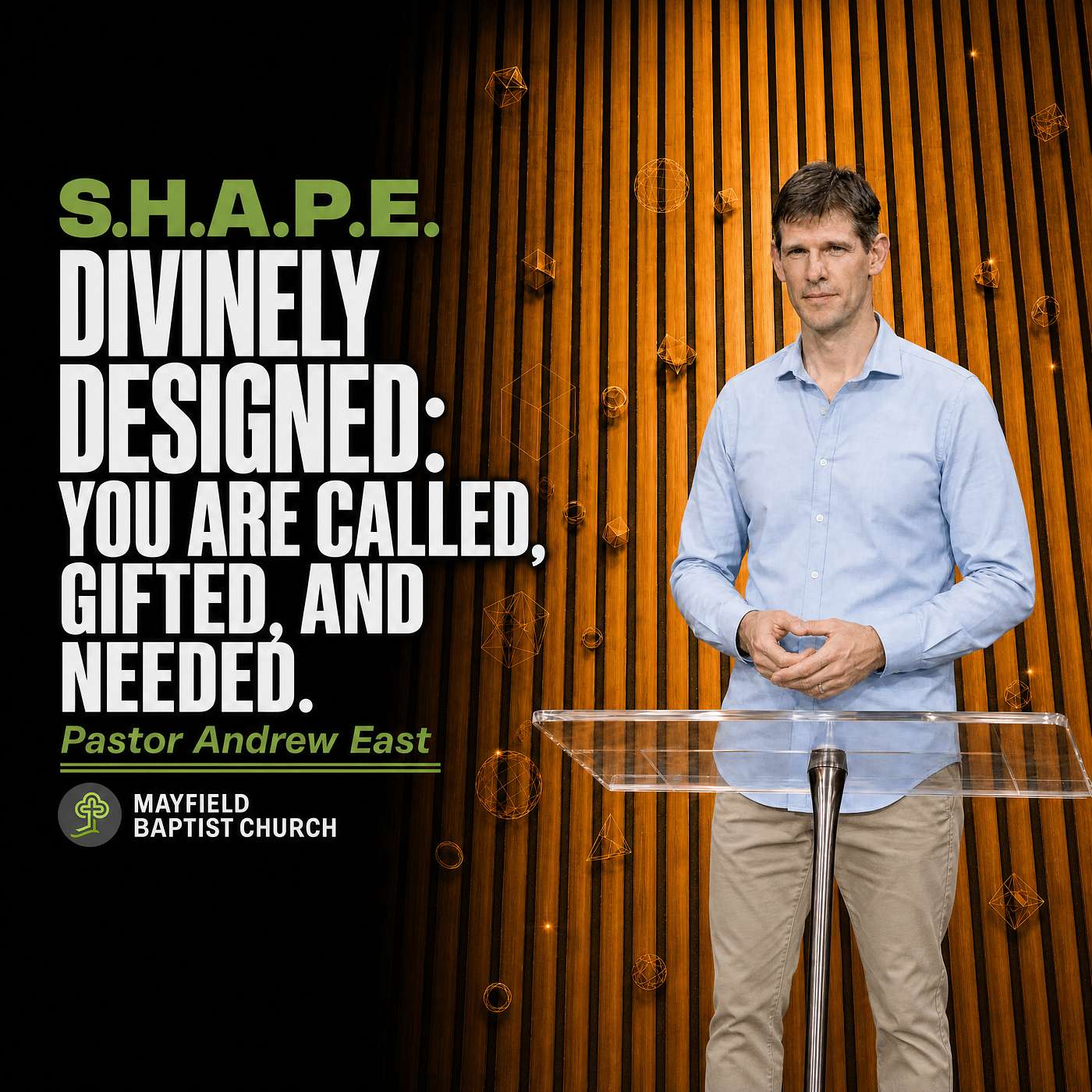 Divinely Designed: You Are Called, Gifted, and Needed - SHAPE Series (Andrew East) episode artwork