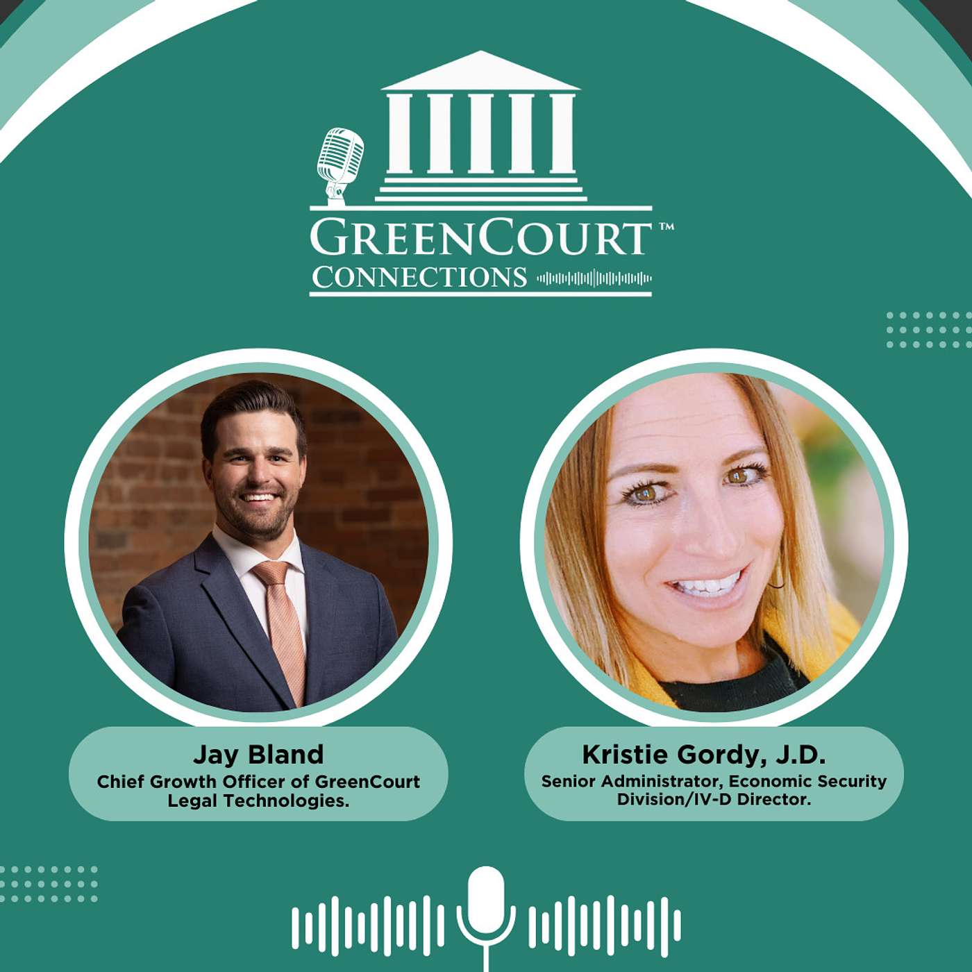 Kristie Gordy, Wyoming's Senior Administrator, Economic Security Division/ IV-D Director - GreenCourt Connections episode artwork