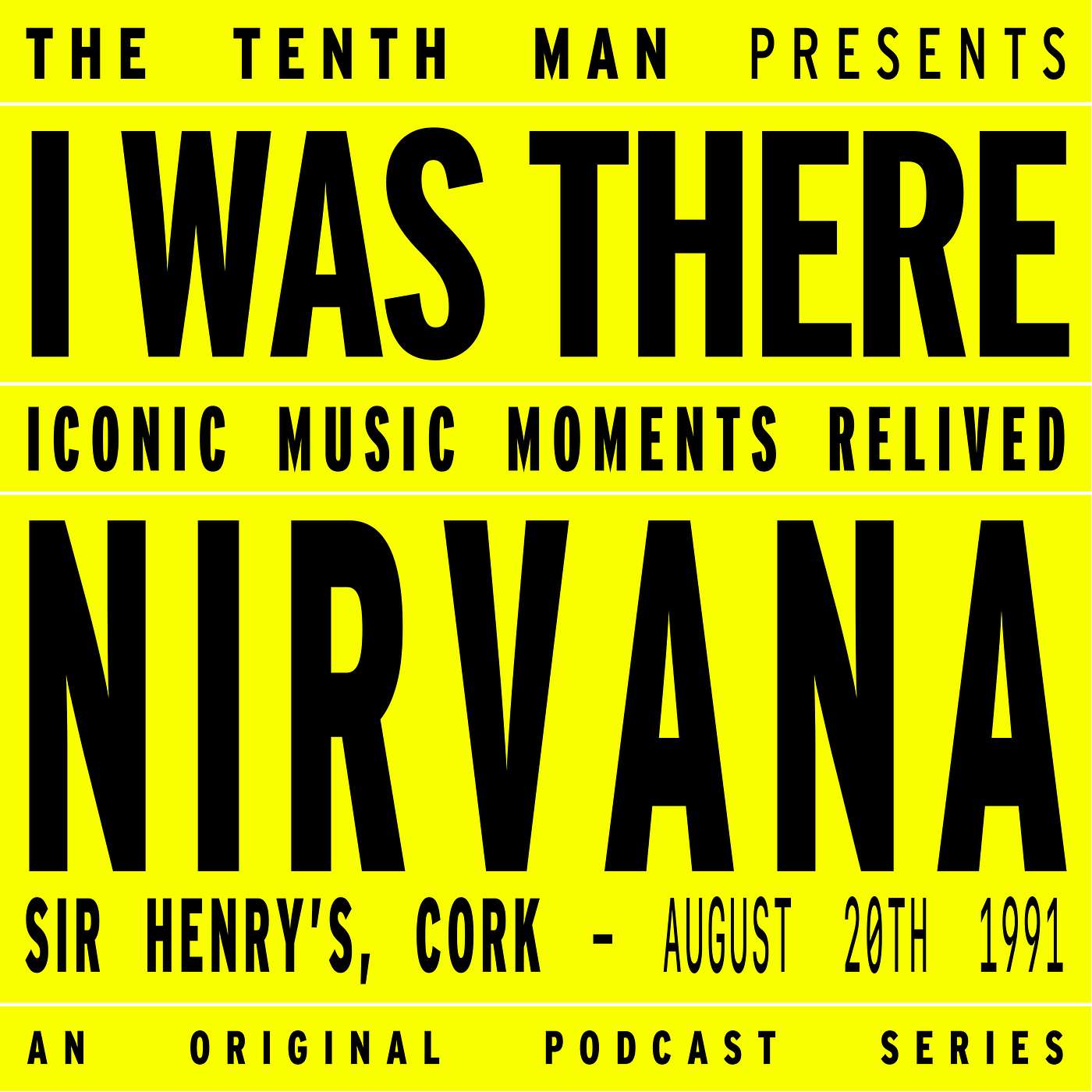 I Was There: Nirvana at Sir Henrys, Cork, 1991