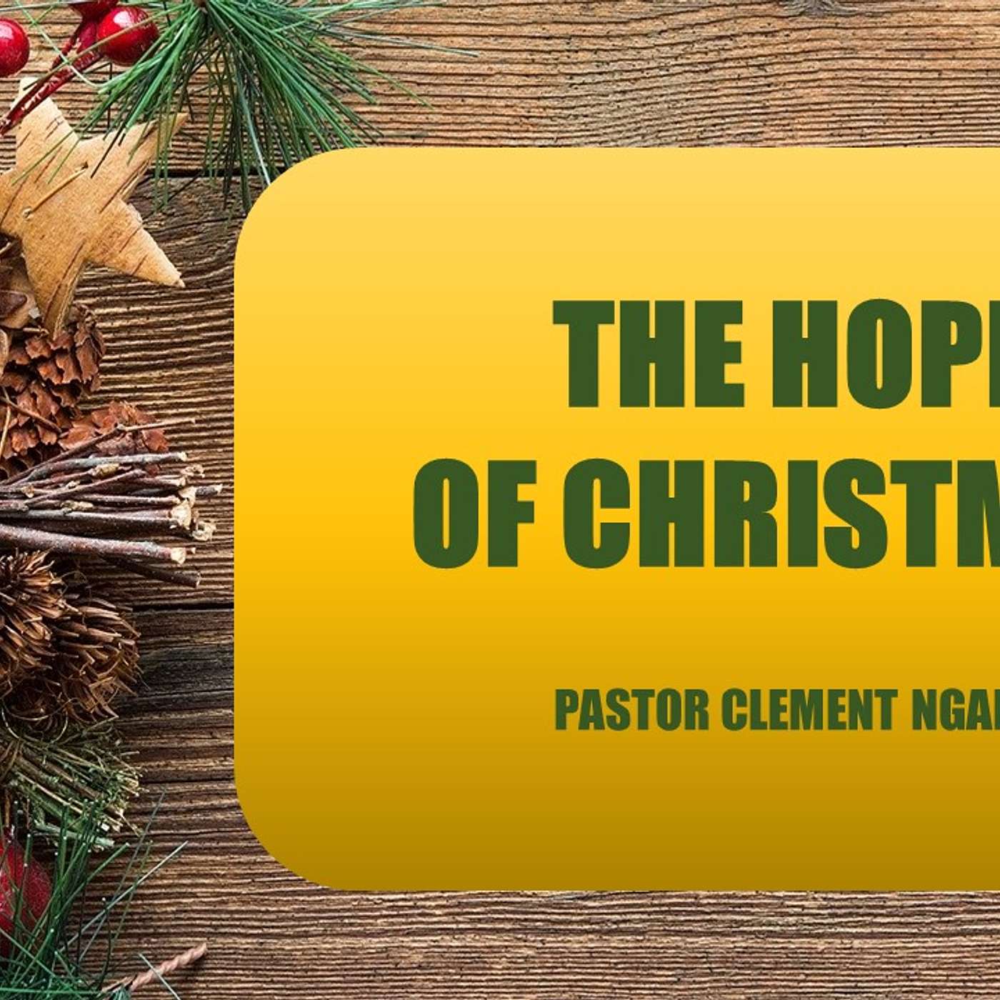 The Hope of Christmas episode artwork