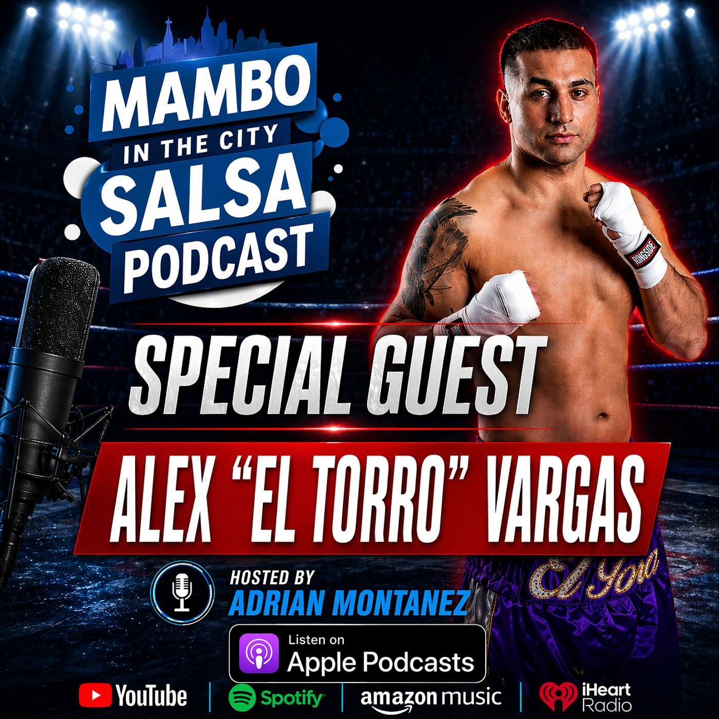 WBA Boxing Champion Alex "El Torro"Vargas, talks about Fighting on ESPN at Madison Square Garden and working with MVP Promotions and more!