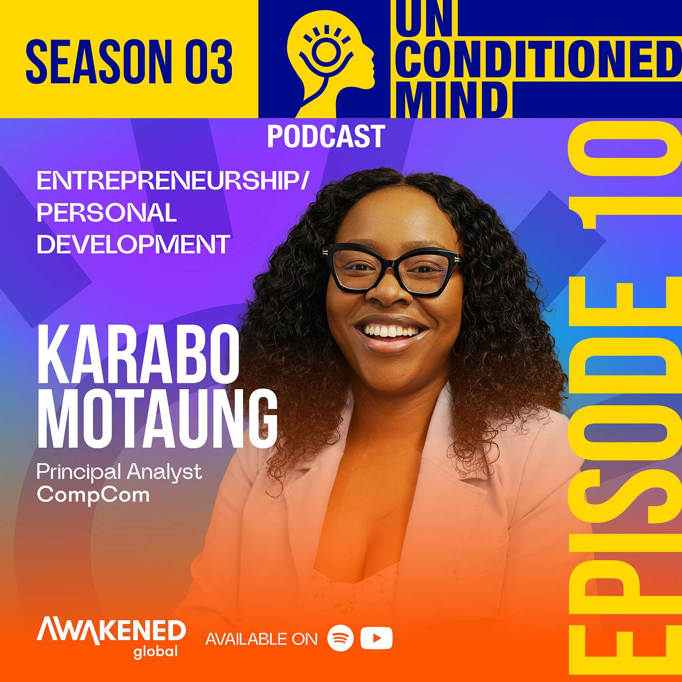 Entrepreneurship Personal Growth and Development by Karabo Motaung Episode 10 episode artwork