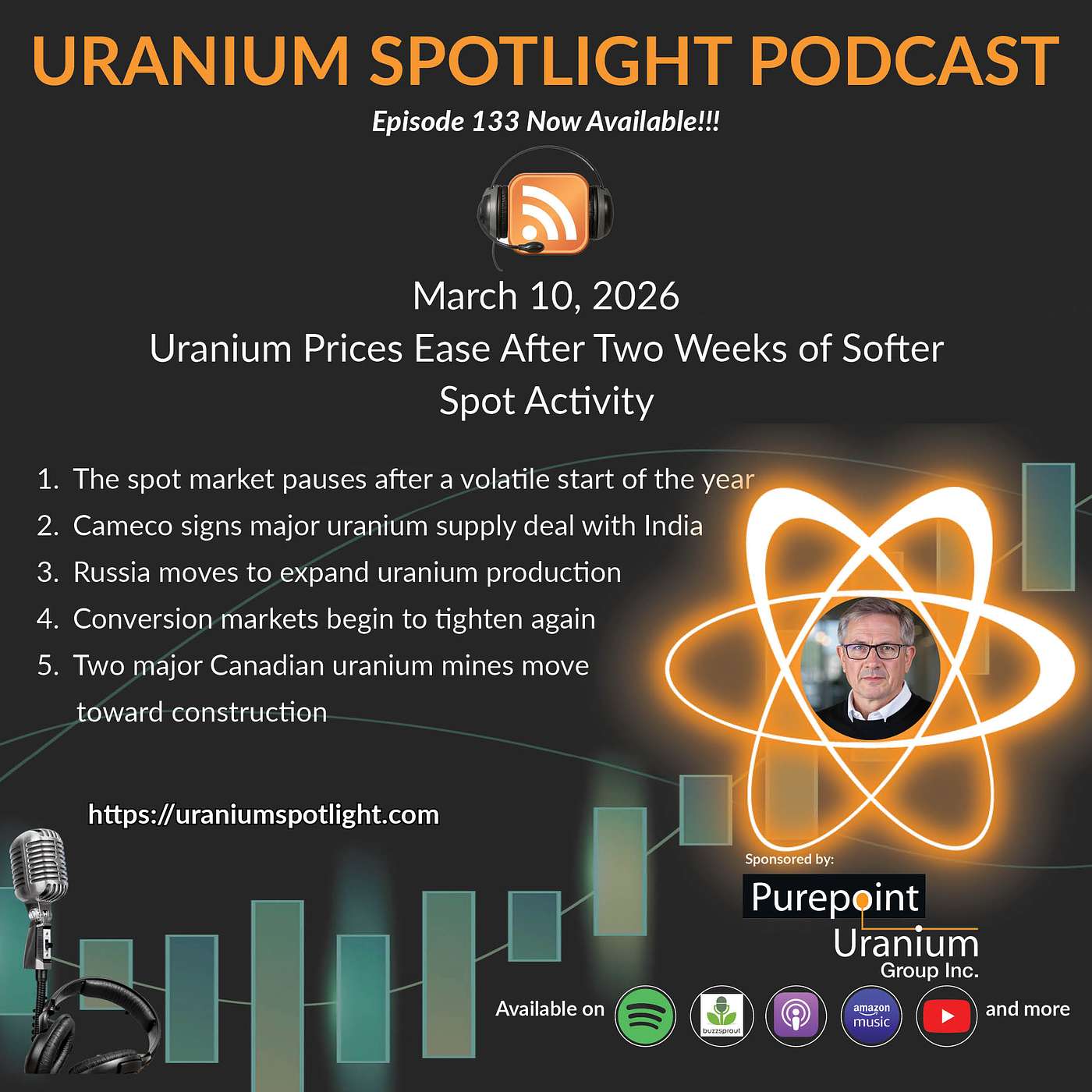 March 10, 2026: Uranium prices ease after two weeks of softer spot activity March 10, 2026: Uranium prices ease after two weeks of softer spot activity
