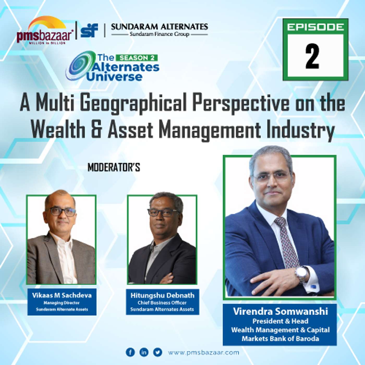 Multi Geographical Perspective on Wealth & Asset Management | Virendra Somwanshi (Bank of Baroda) | The Alternates Universe