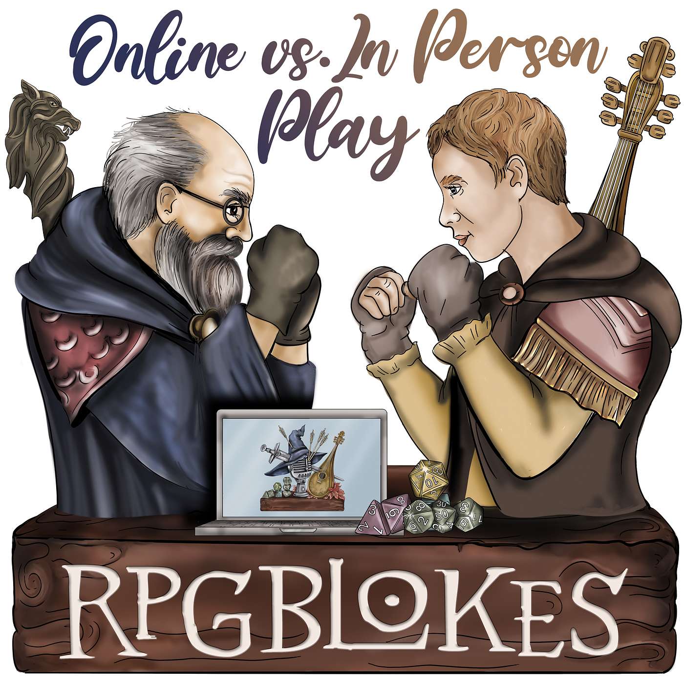 RPG Blokes - Online vs In Person. Which way should you play D&D?