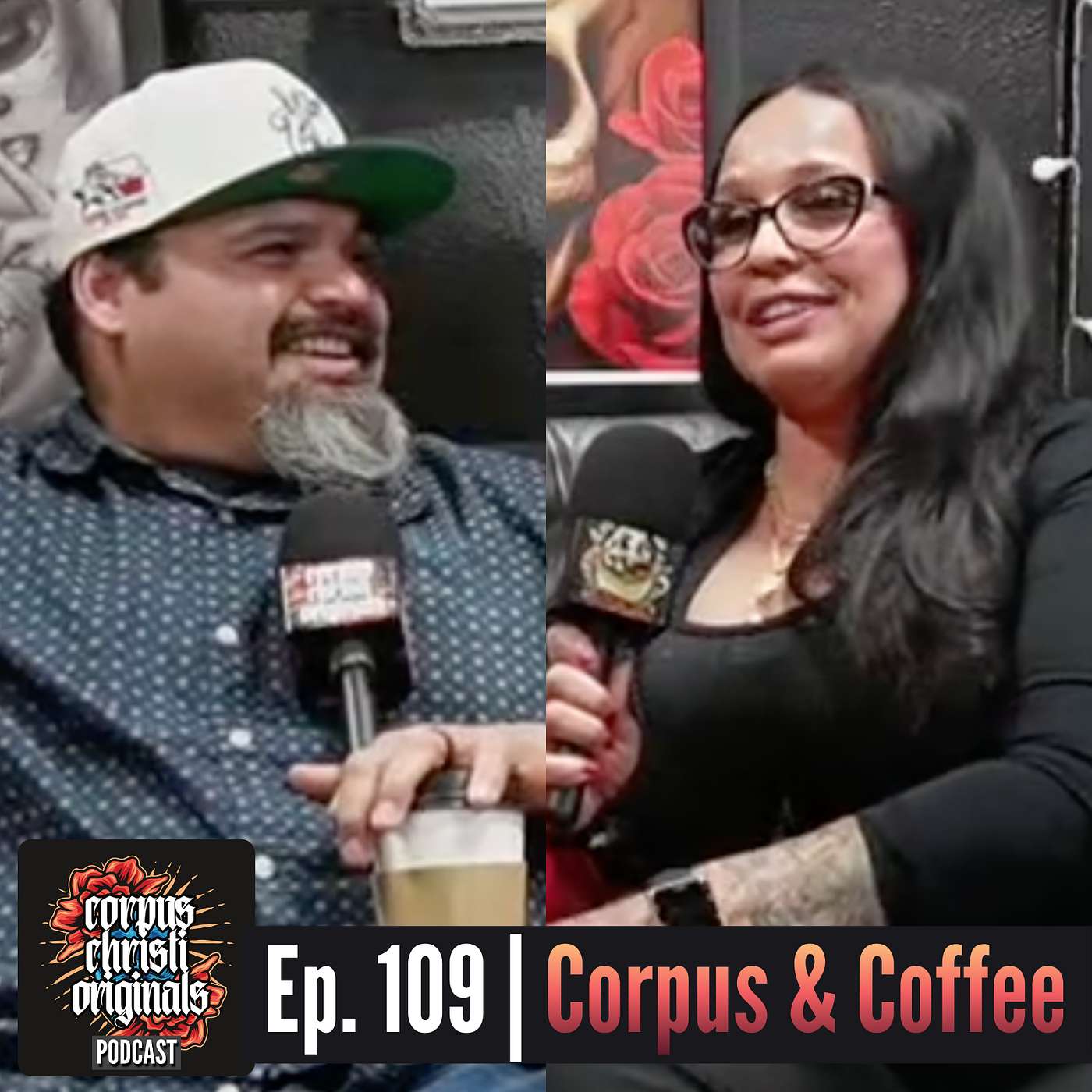 EP109:Corpus & Coffee | Dani Powers of Powers Tattoos & Body Piercings Studio episode artwork